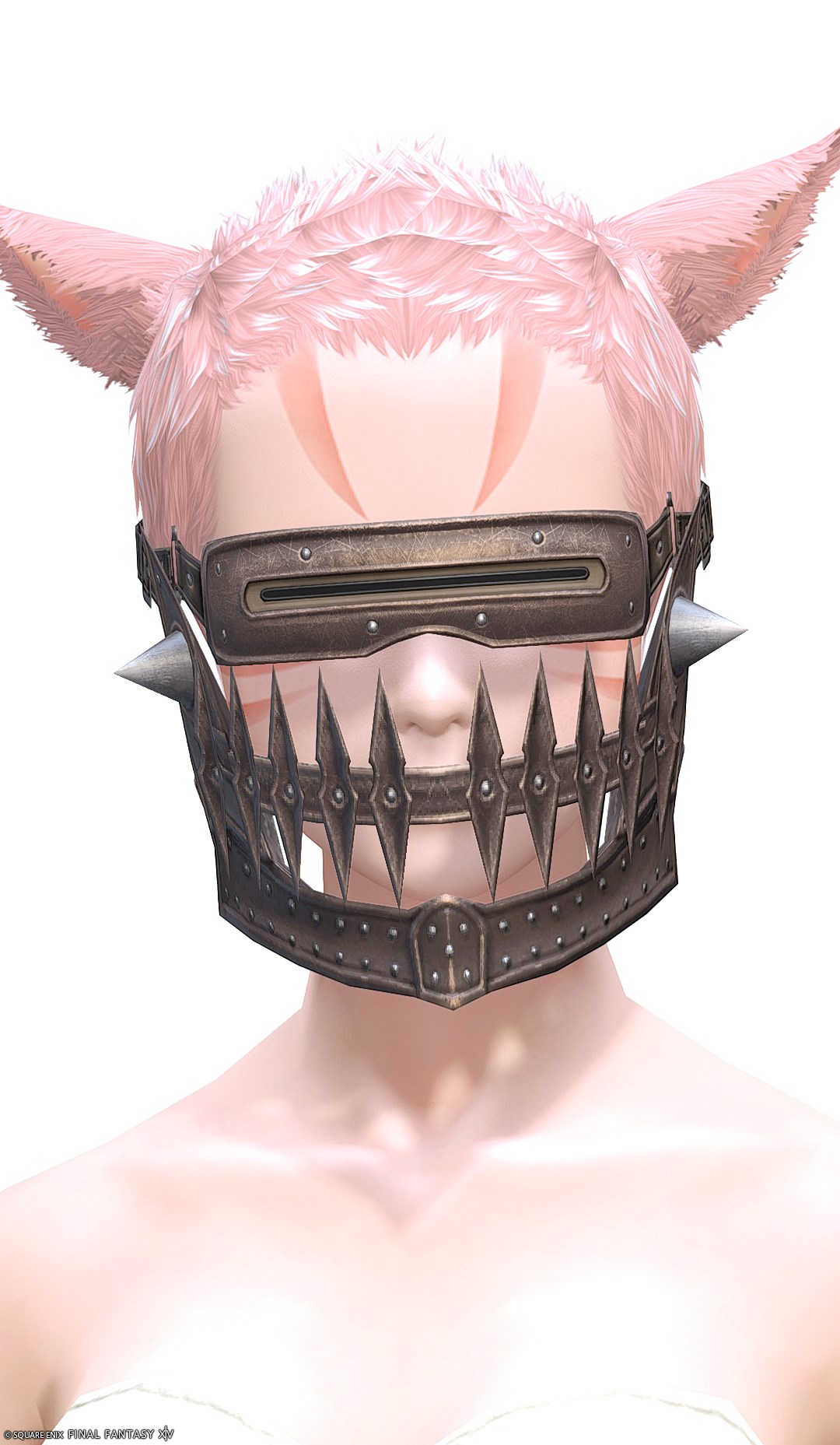 ホワイトゴールド・レンジャーマスク | FF14ミラプリ - White Gold Mask of Aiming - マスク