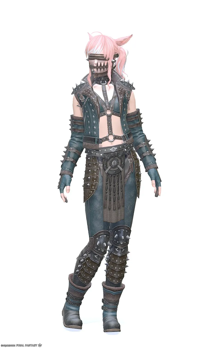 【FF14】アカシア・レンジャー装備👗各種族での見た目・入手方法【レベル96製作装備/世紀末】