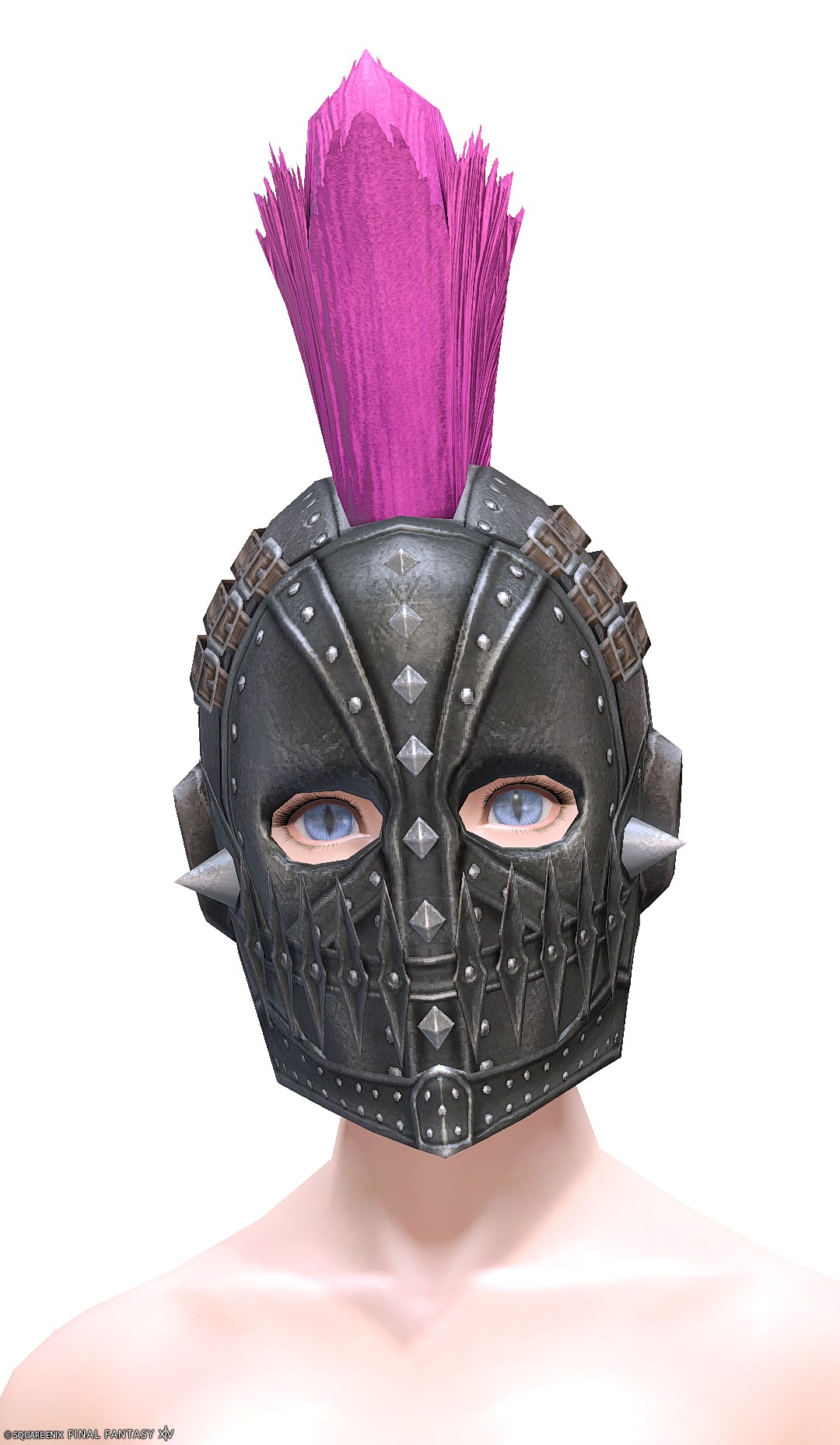 ゴールドチタン・ディフェンダーヘルム | FF14ミラプリ - Titanium Gold Helm of Fending - 兜/ヘッドドレス・ヘアアクセサリー/エクステ