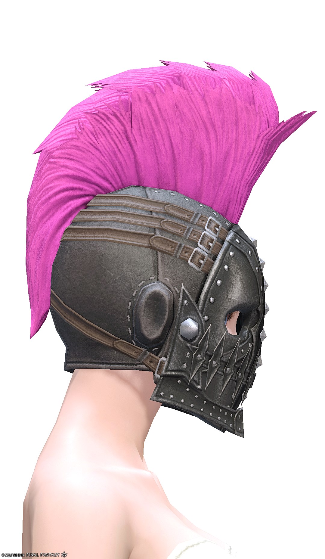 ゴールドチタン・ディフェンダーヘルム | FF14ミラプリ - Titanium Gold Helm of Fending - 兜/ヘッドドレス・ヘアアクセサリー/エクステ