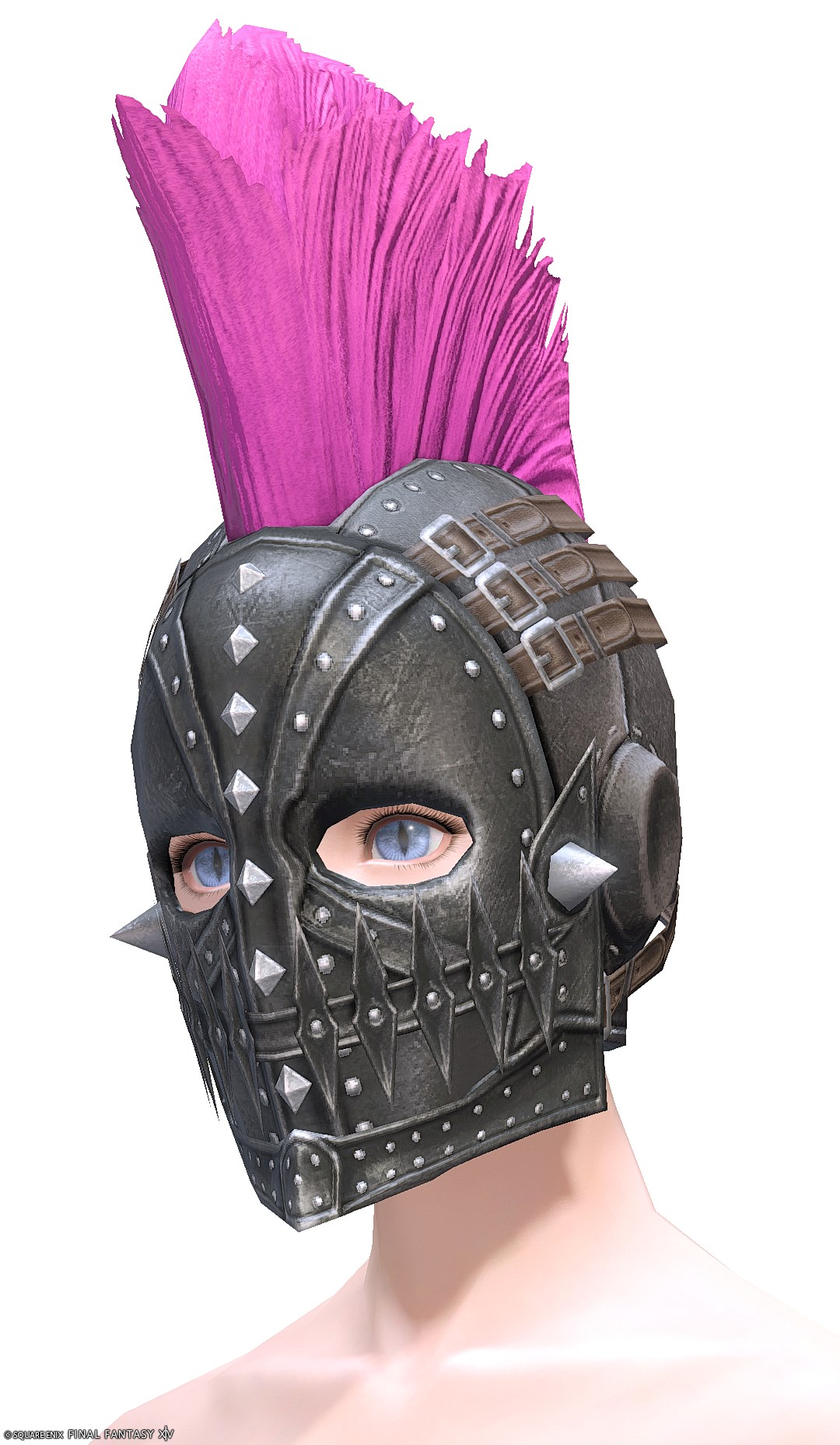 ゴールドチタン・ディフェンダーヘルム | FF14ミラプリ - Titanium Gold Helm of Fending - 兜/ヘッドドレス・ヘアアクセサリー/エクステ