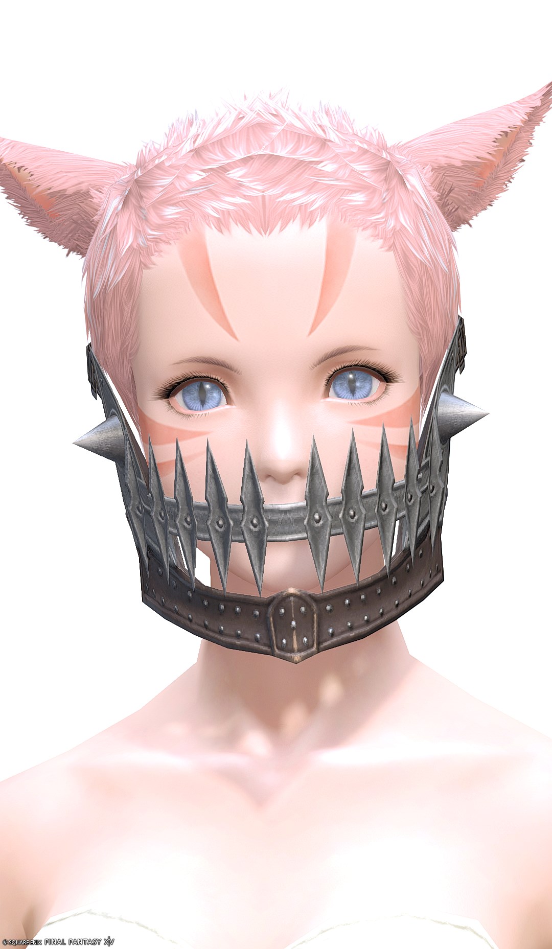 ホワイトゴールド・スカウトハーフマスク | FF14ミラプリ - White Gold Halfmask of Scouting - マスク