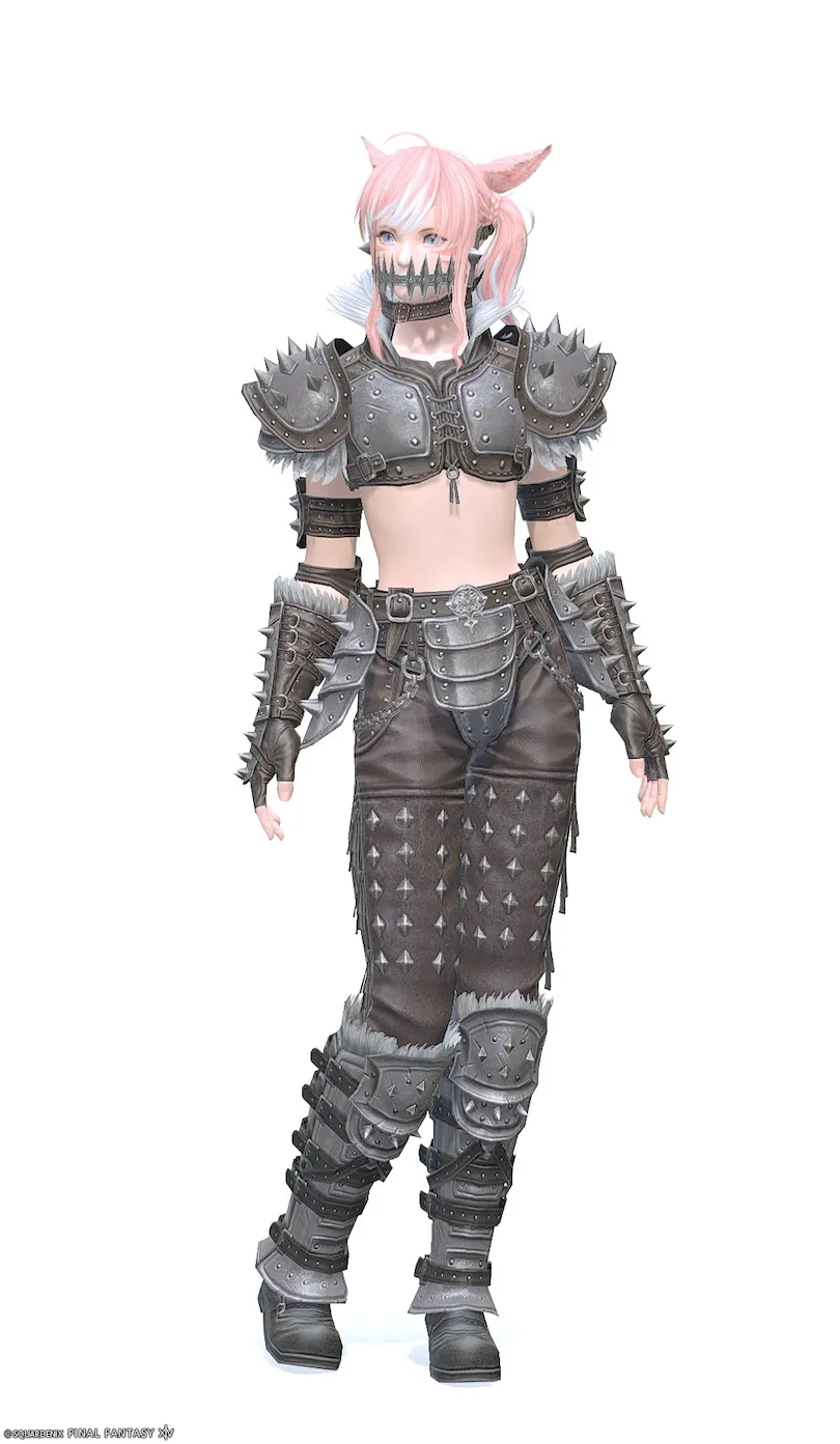 【FF14】アカシア・スカウト装備👗各種族での見た目・入手方法【レベル96製作装備/世紀末】