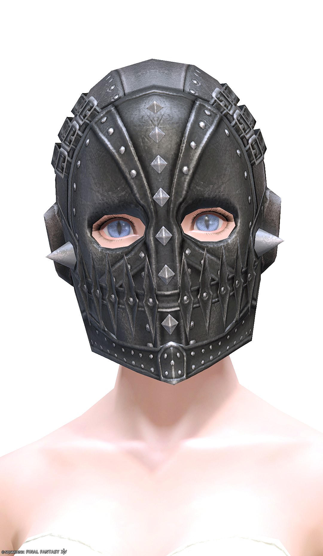 ゴールドチタン・ストライカーヘルム | FF14ミラプリ - Titanium Gold Helm of Striking - 兜