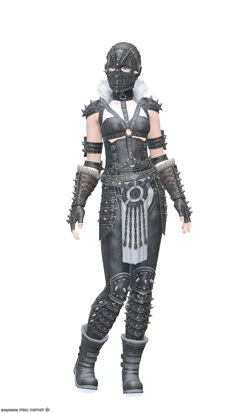 【FF14】アカシア・ストライカー装備👗各種族での見た目・入手方法【レベル96製作装備/世紀末】