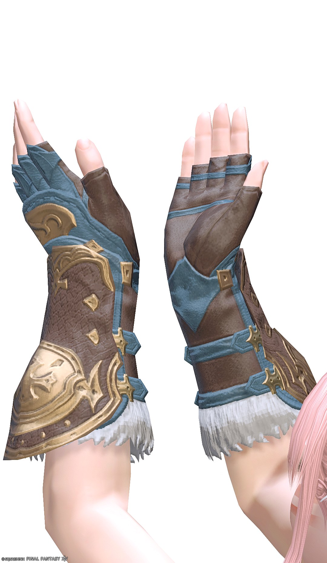 アラミガンスレイヤー・フィンガレスグローブ | FF14ミラプリ - Ala Mhigan Fingerless Gloves of Maiming - 篭手/手袋/フィンガレス