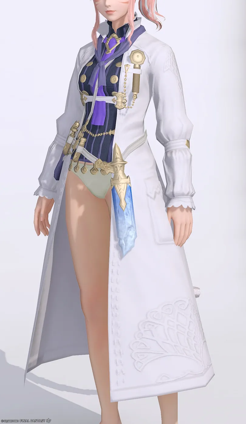 ミラプリ「アルケミストコート」装備ミコッテでの見た目紹介11