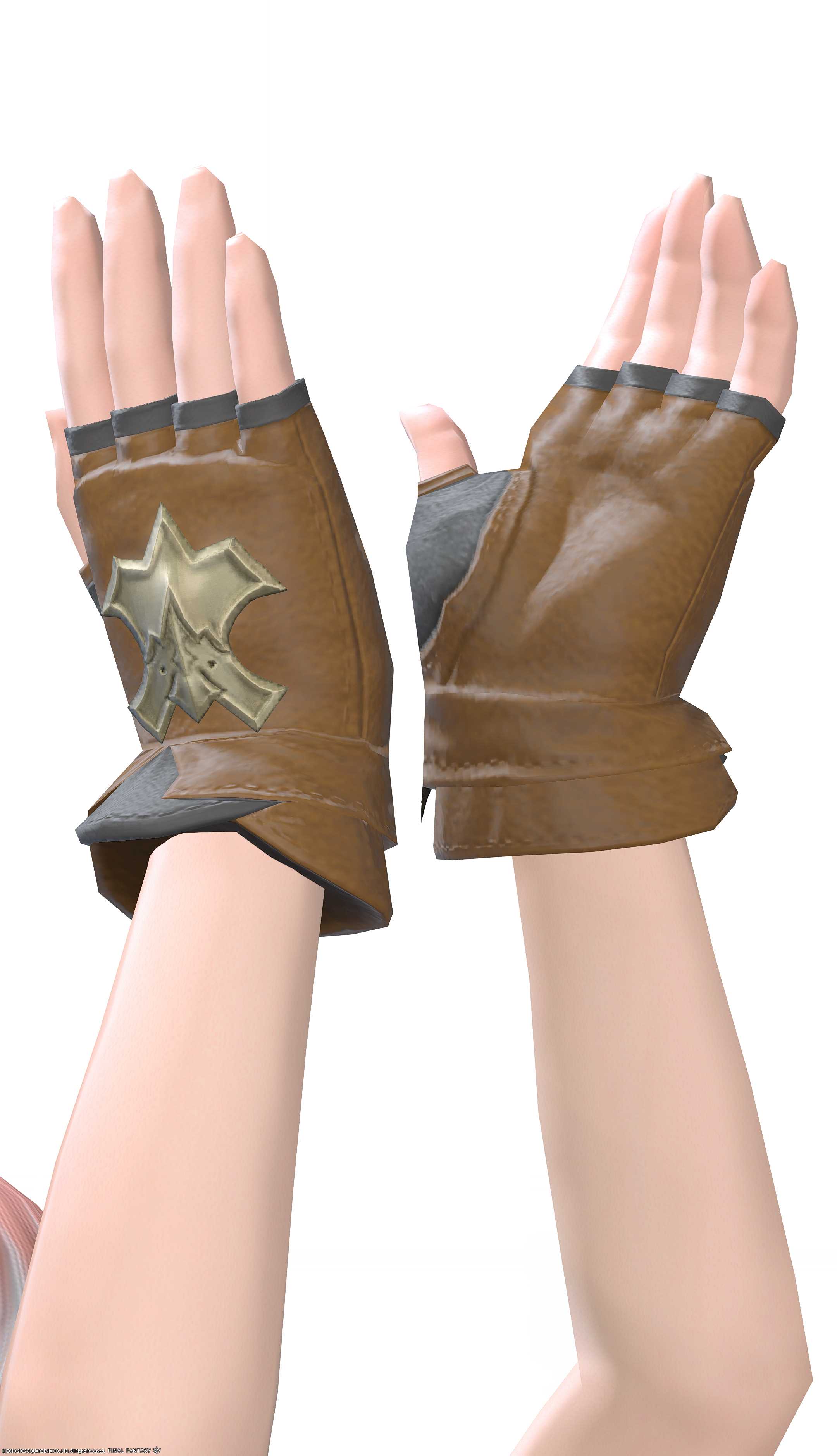 アライアンス・キャスターフィンガレスグローブ | FF14ミラプリ - Alliance Fingerless Gloves of Casting - 手袋/フィンガレス