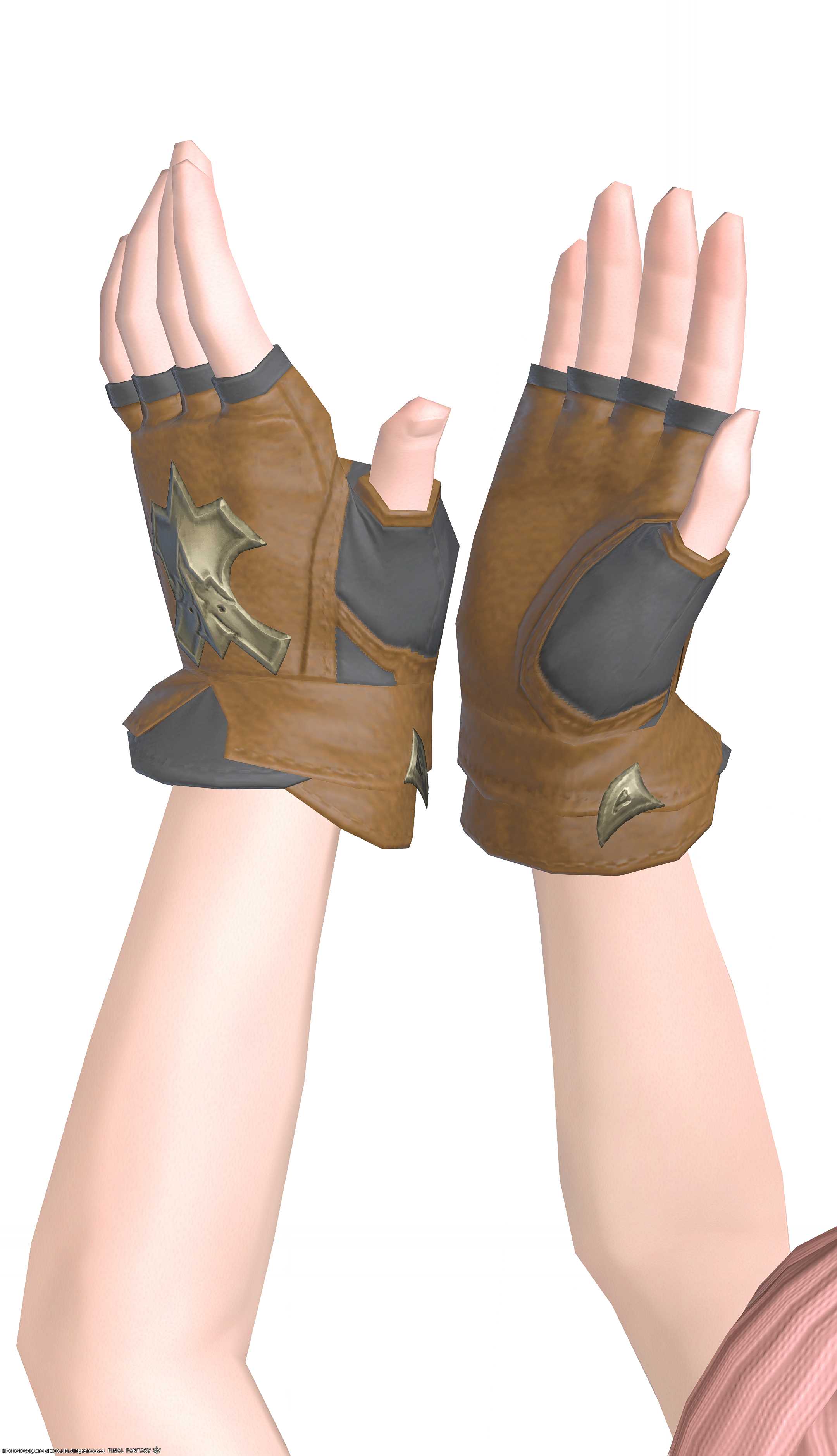 アライアンス・キャスターフィンガレスグローブ | FF14ミラプリ - Alliance Fingerless Gloves of Casting - 手袋/フィンガレス