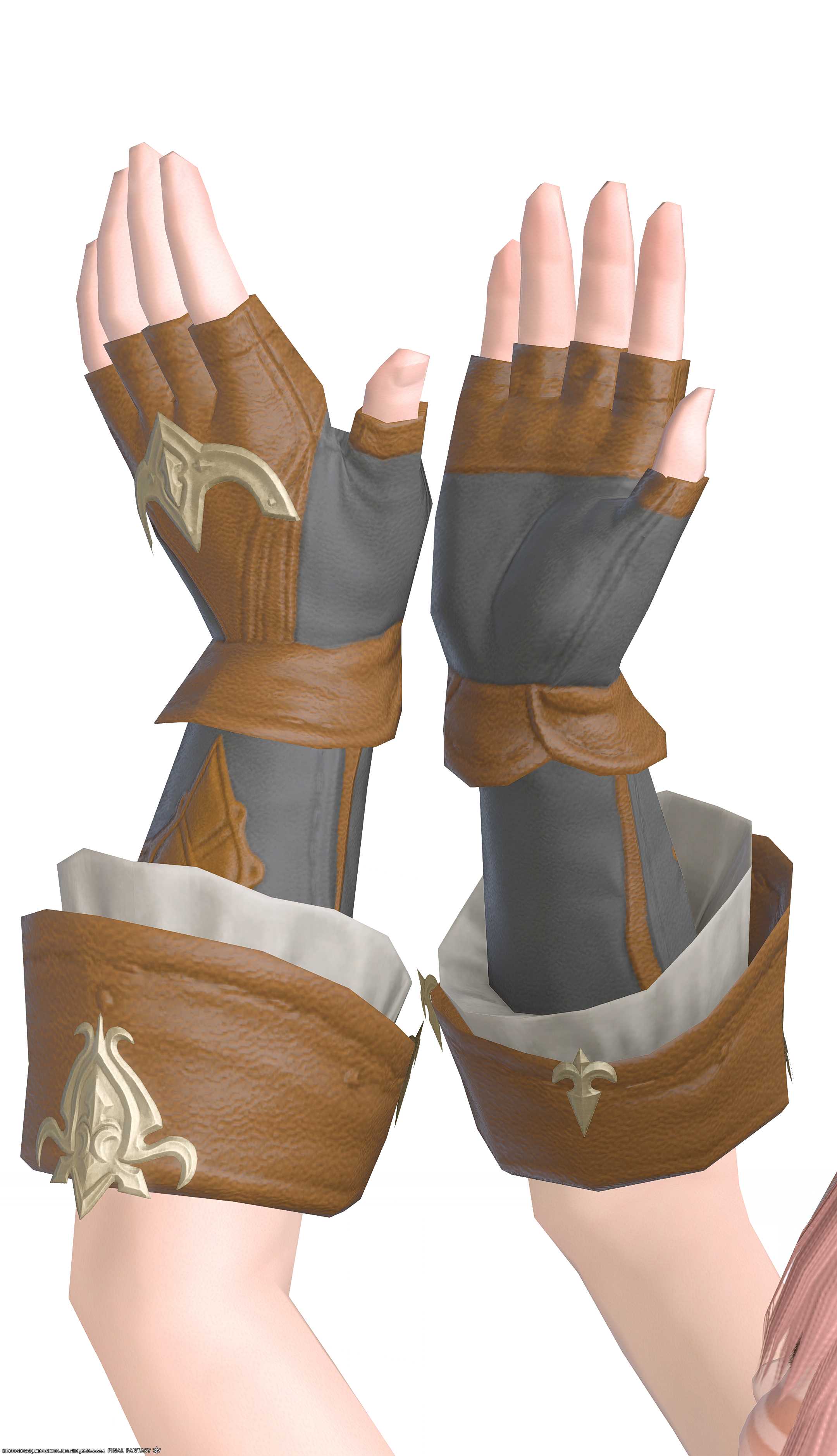 アライアンス・ストライカーフィンガレスグローブ | FF14ミラプリ - Alliance Fingerless Gloves of Striking - 手袋/フィンガレス