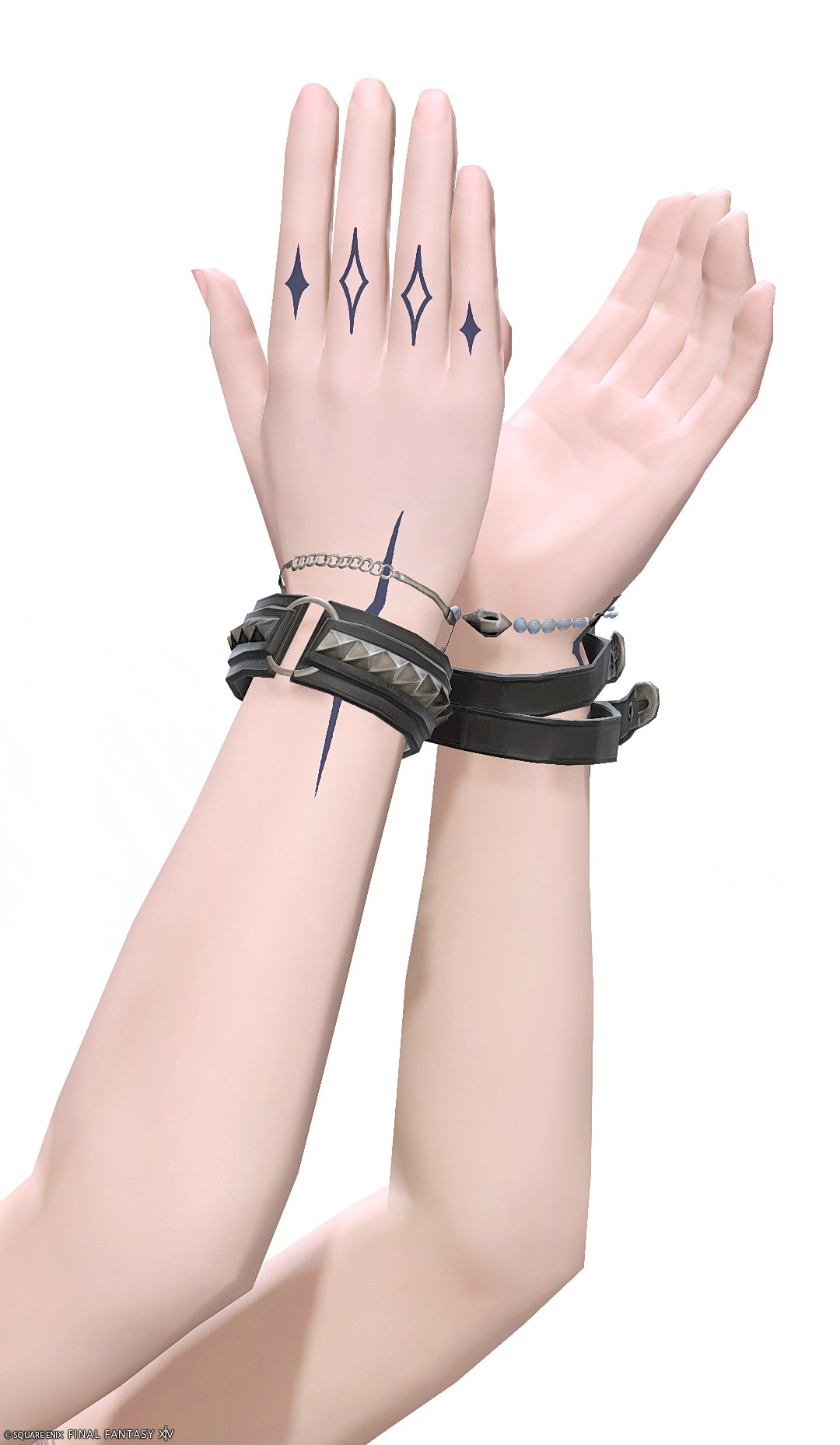 アルタナティヴ・レザーブレスレット | FF14ミラプリ - Alternative Leather Bracelets - ブレスレット