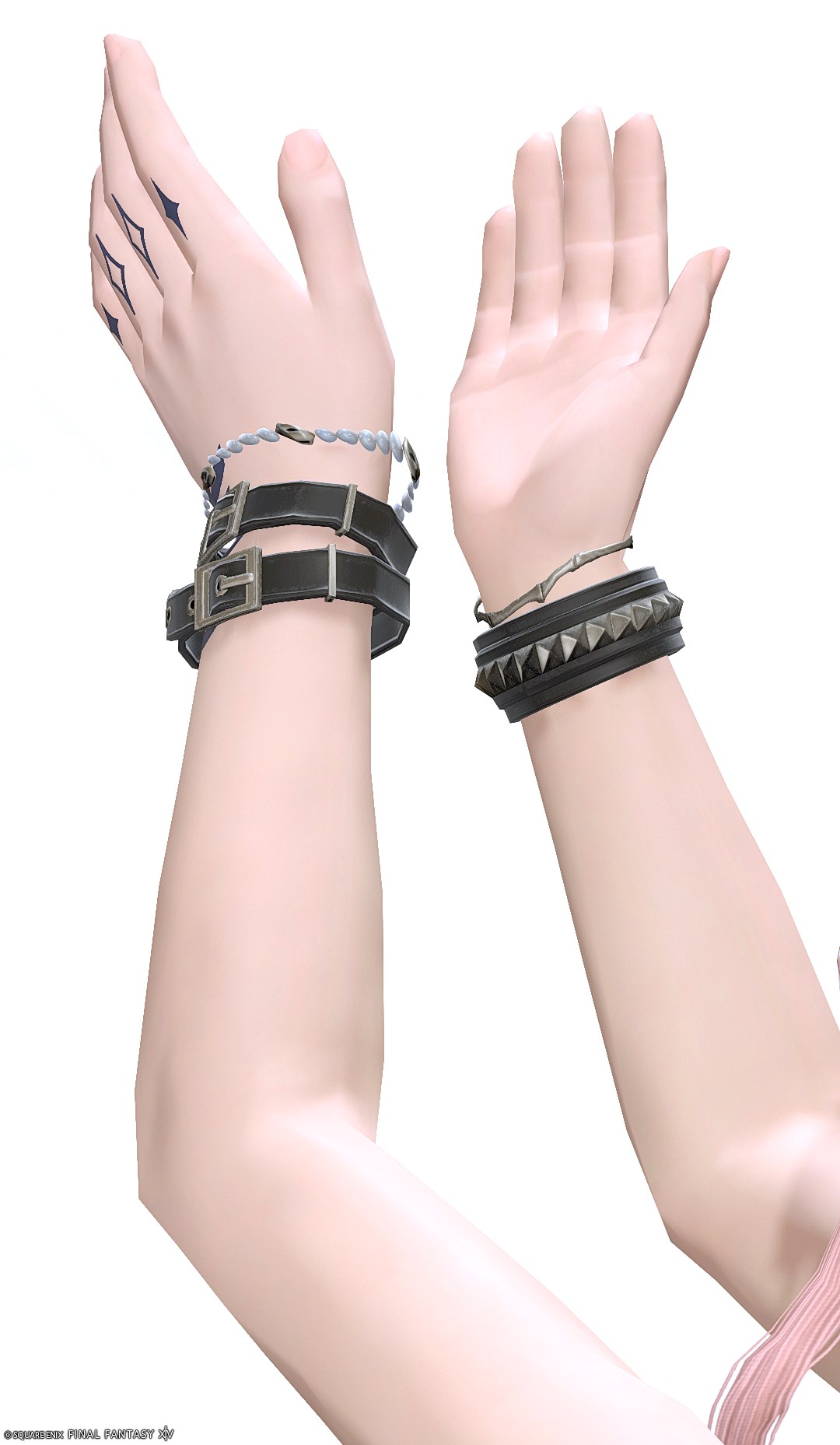 アルタナティヴ・レザーブレスレット | FF14ミラプリ - Alternative Leather Bracelets - ブレスレット