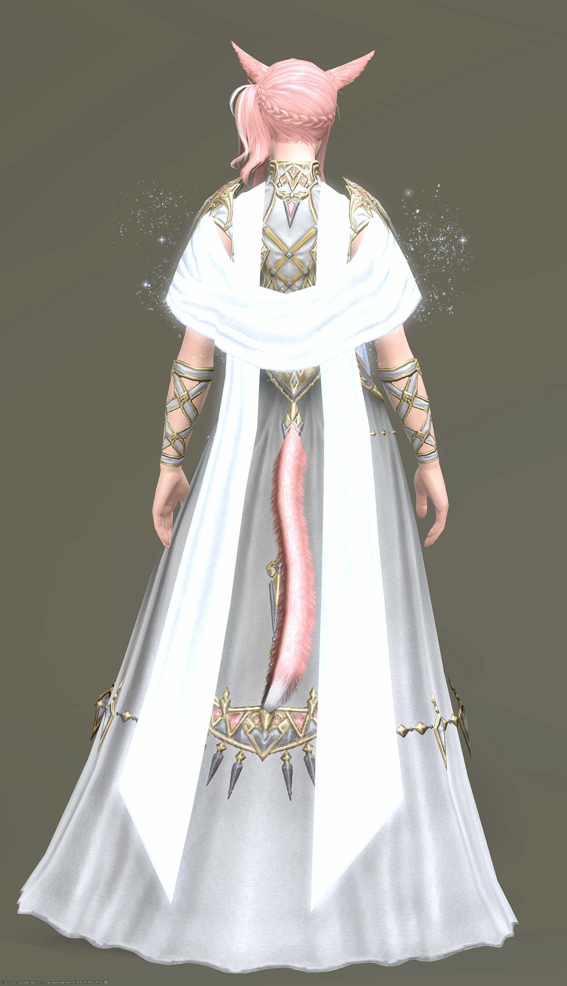 アナバセイオス・ヒーラーローブ | FF14ミラプリ - Anabaseios Robe of Healing - ローブ/アームドレス付き