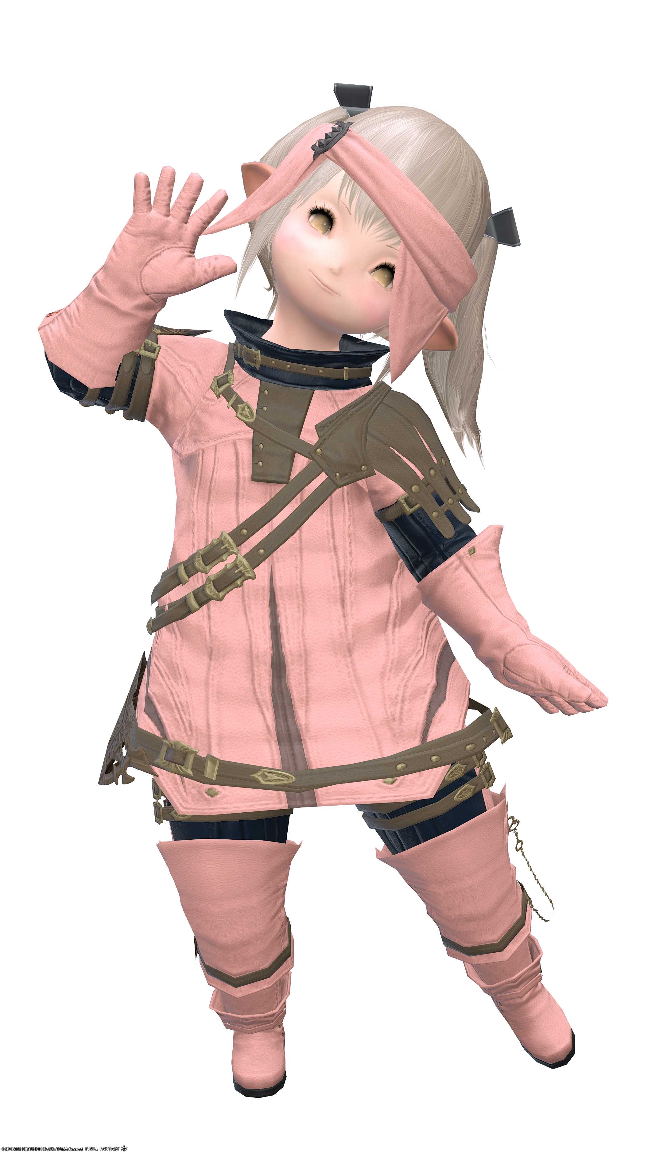【FF14】アナムネーシス・ストライカー(モンク・侍)装備の見た目