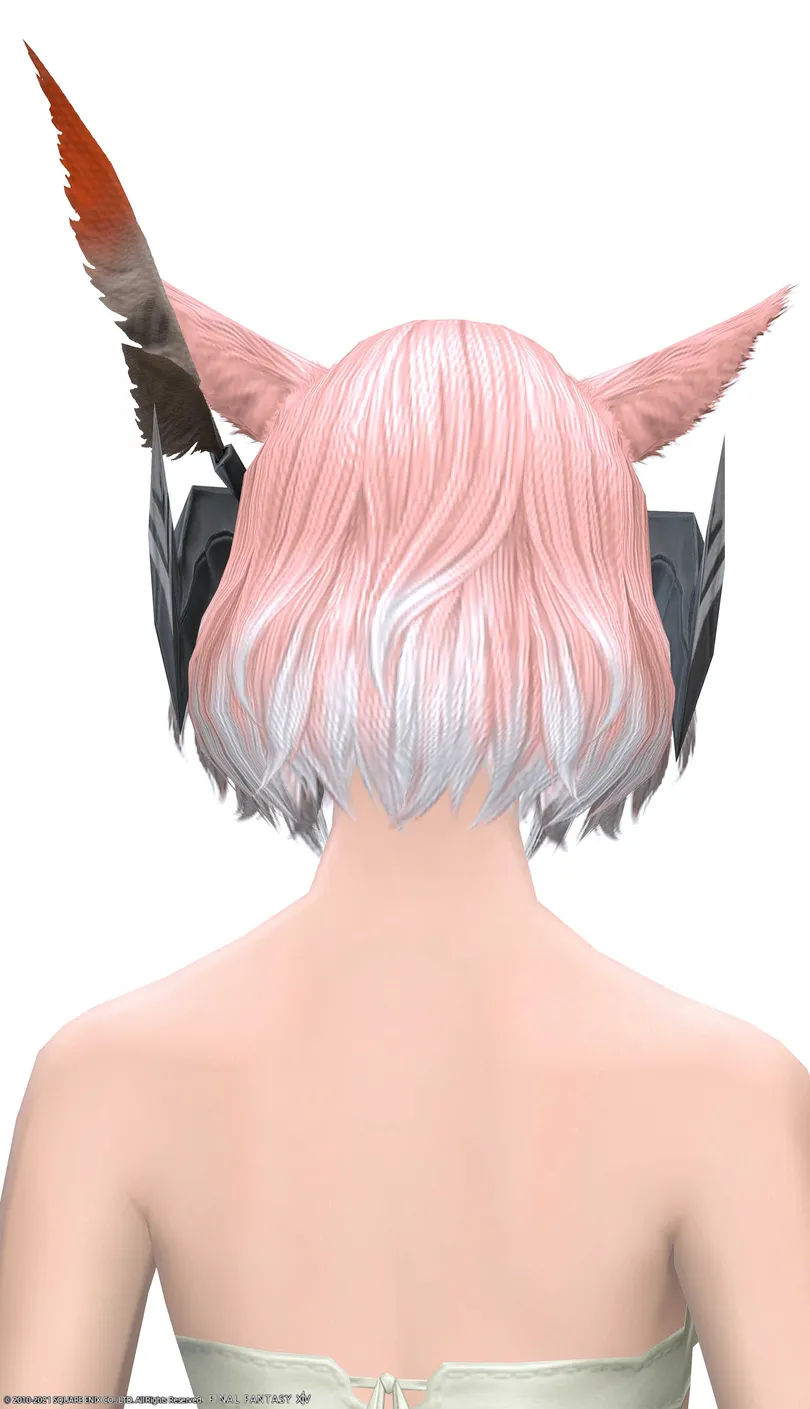 ミラプリ「ブルータルバイザー・アネモス」装備ミコッテでの見た目紹介5