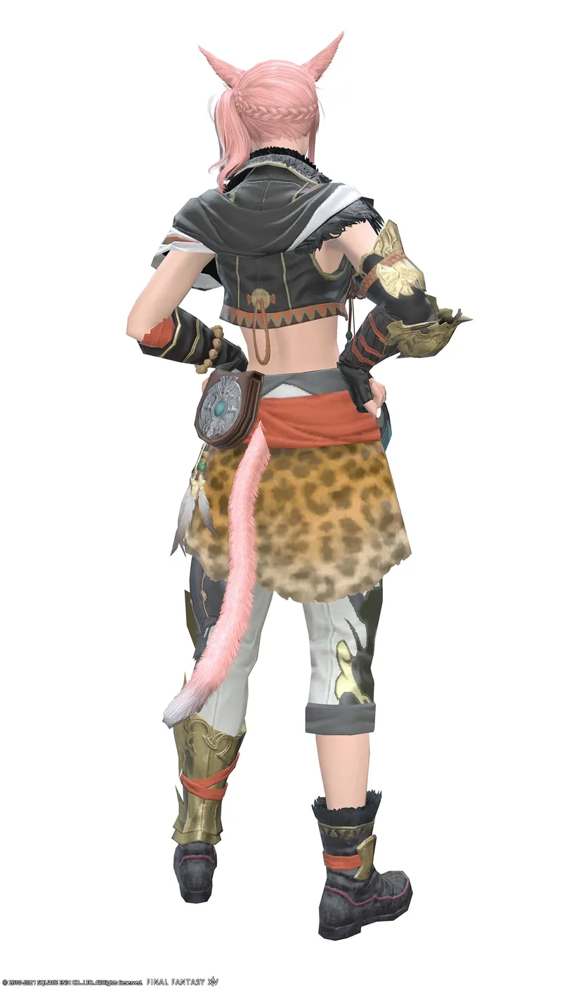 ミラプリ「パシフィスト・アネモス」装備ミコッテでの見た目紹介2
