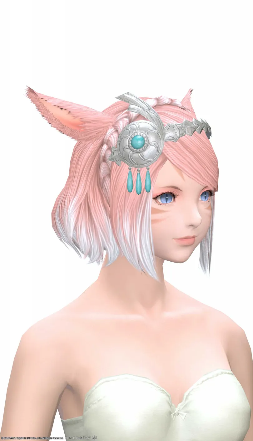 ミラプリ「セブンスヘブンサークレット・アネモス」装備ミコッテでの見た目紹介6