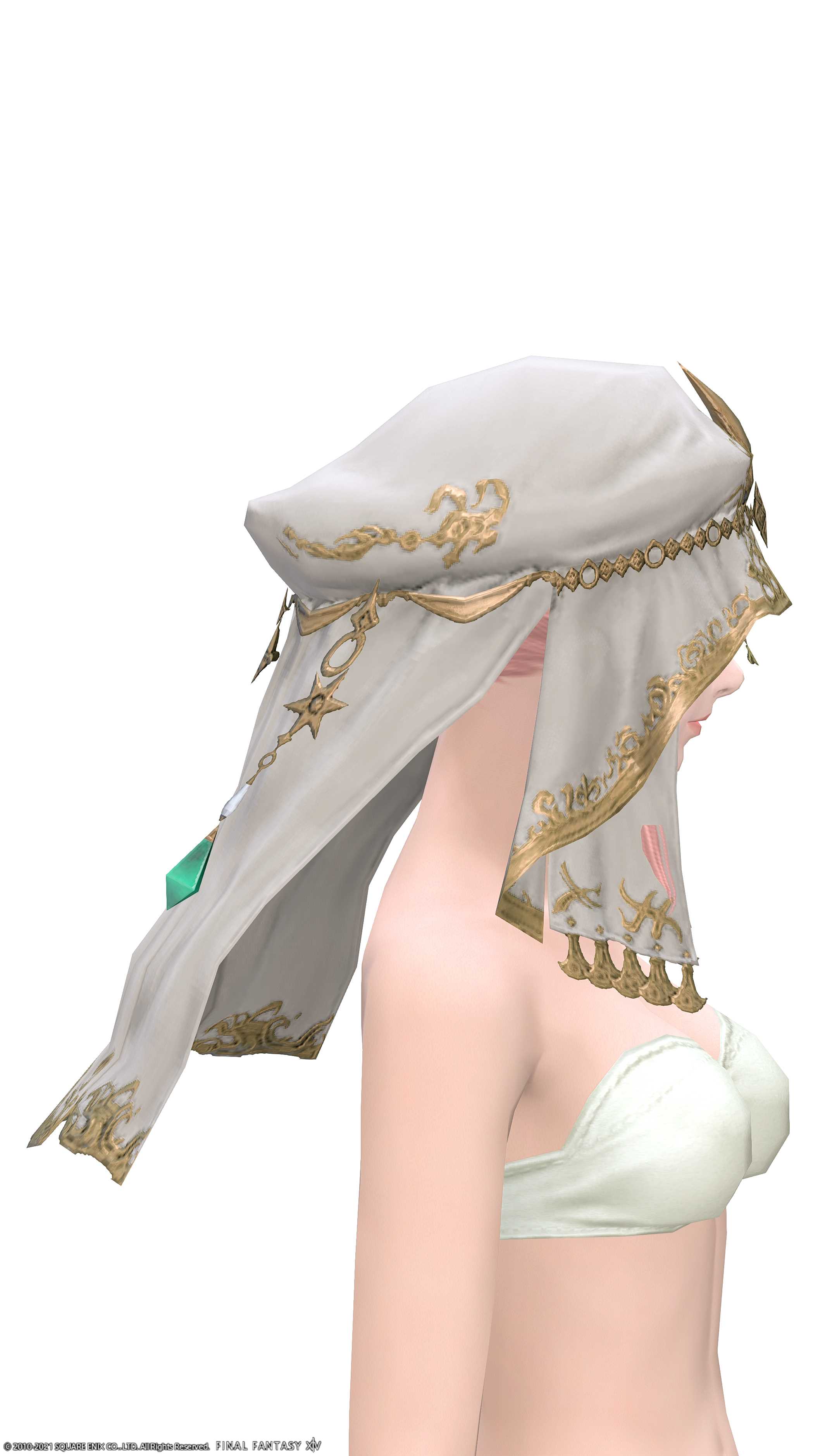 ウェザード・コンステレーションターバン | FF14ミラプリ - Antiquated Constellation Turban - 帽子/ターバン