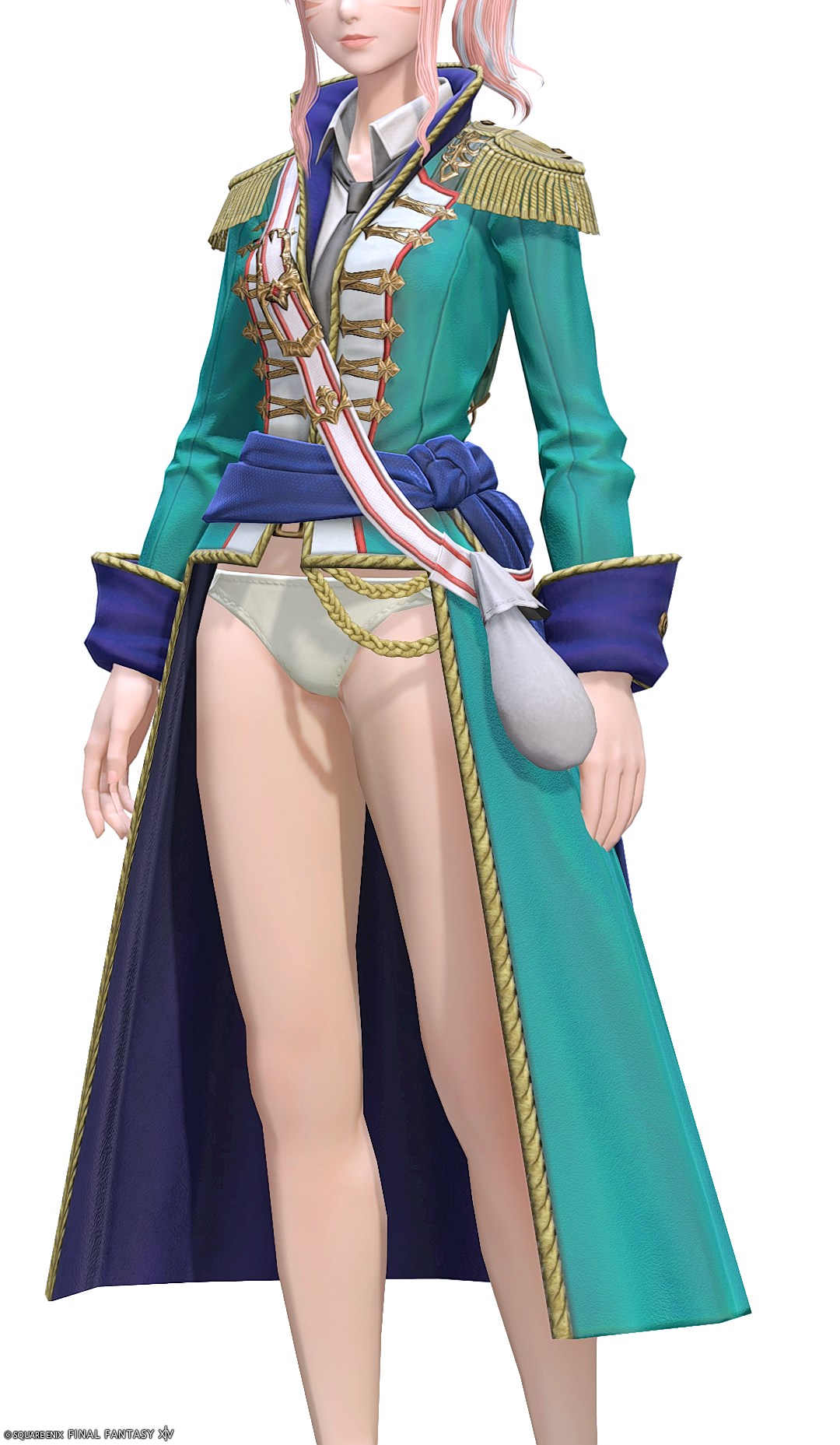 クレセントノート・レンジャージュストコール | FF14ミラプリ - Arcanaut's Justaucorps of Aiming - コート