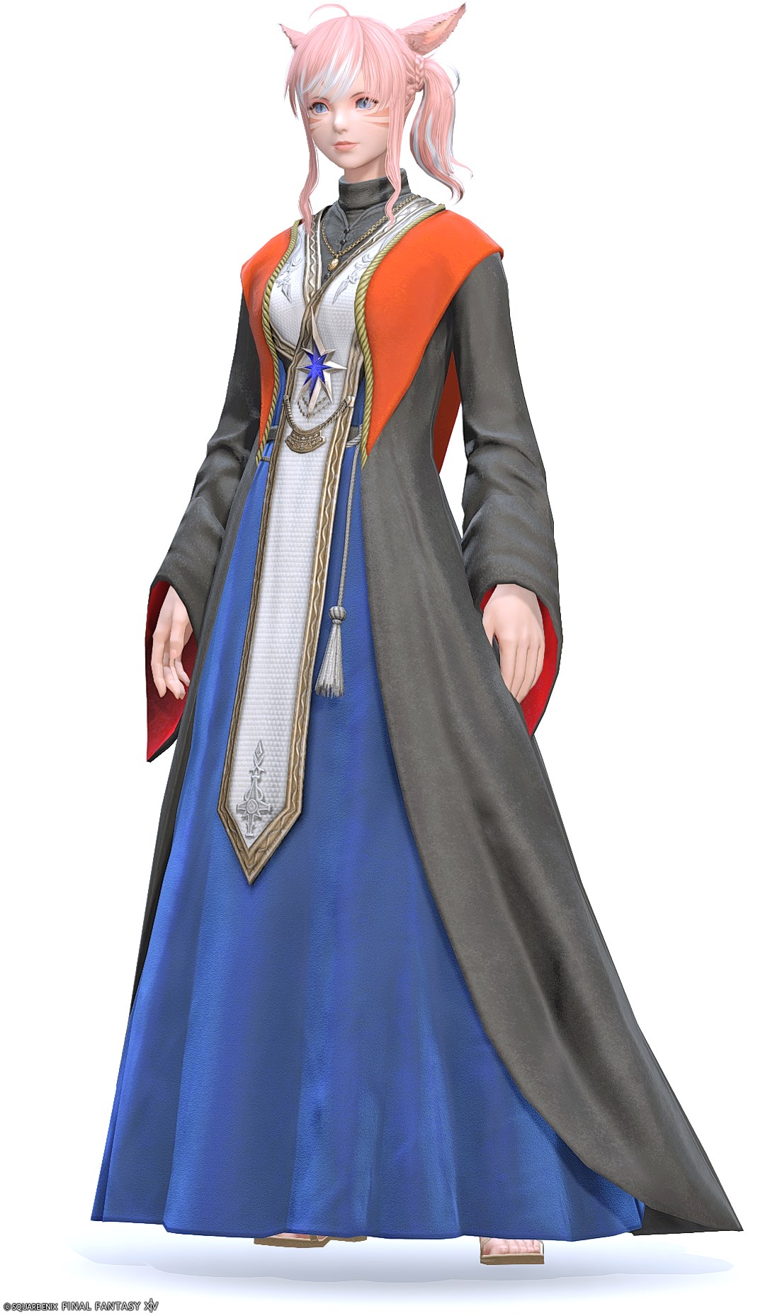 クレセントノート・キャスターローブ | FF14ミラプリ - Arcanaut's Robe of Casting - ローブ