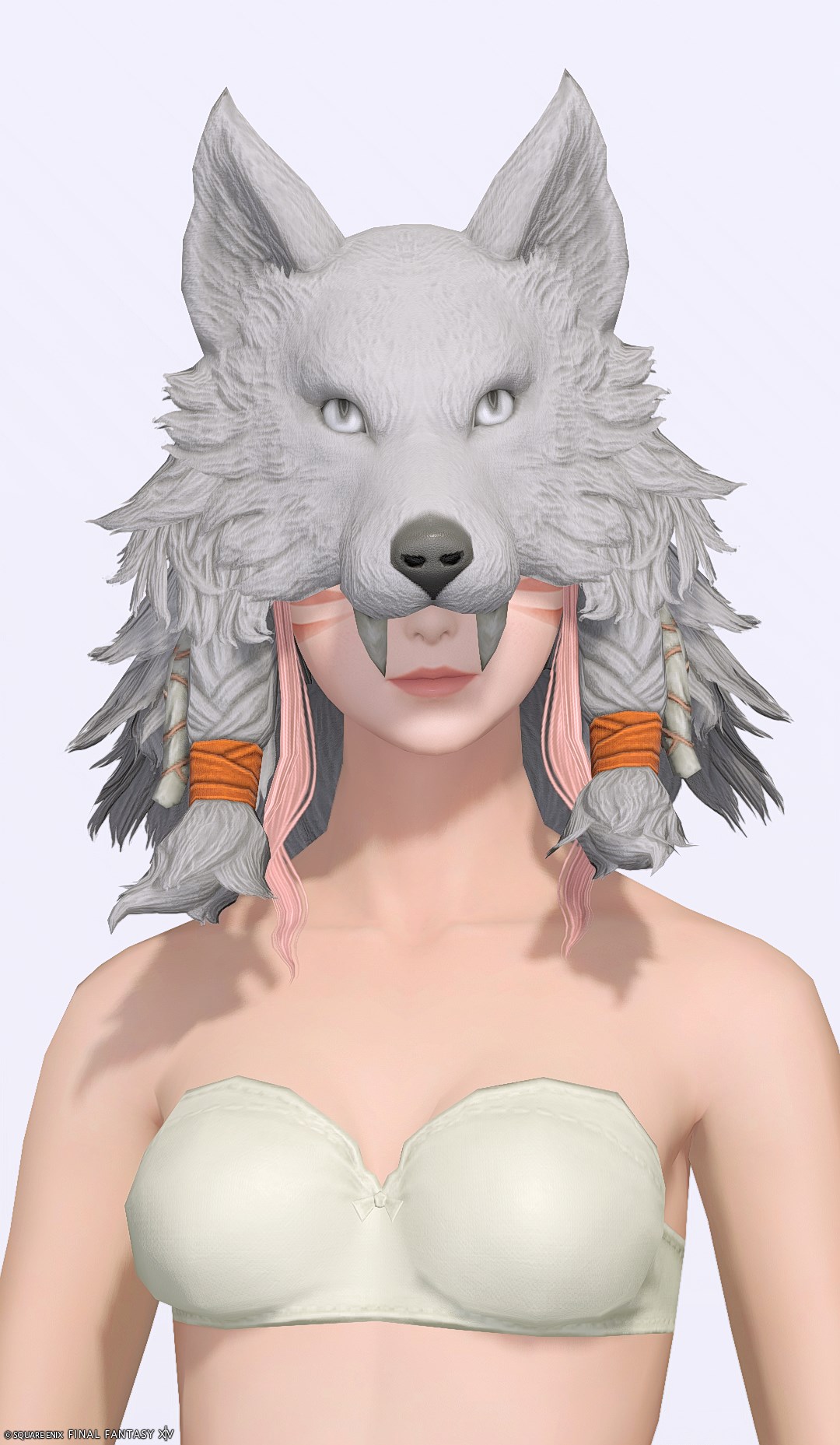 クレセントノート・ディフェンダーペルト | FF14ミラプリ - Arcanaut's Pelt of Fending - マスク/ヘッドドレス・ヘアアクセサリー/耳