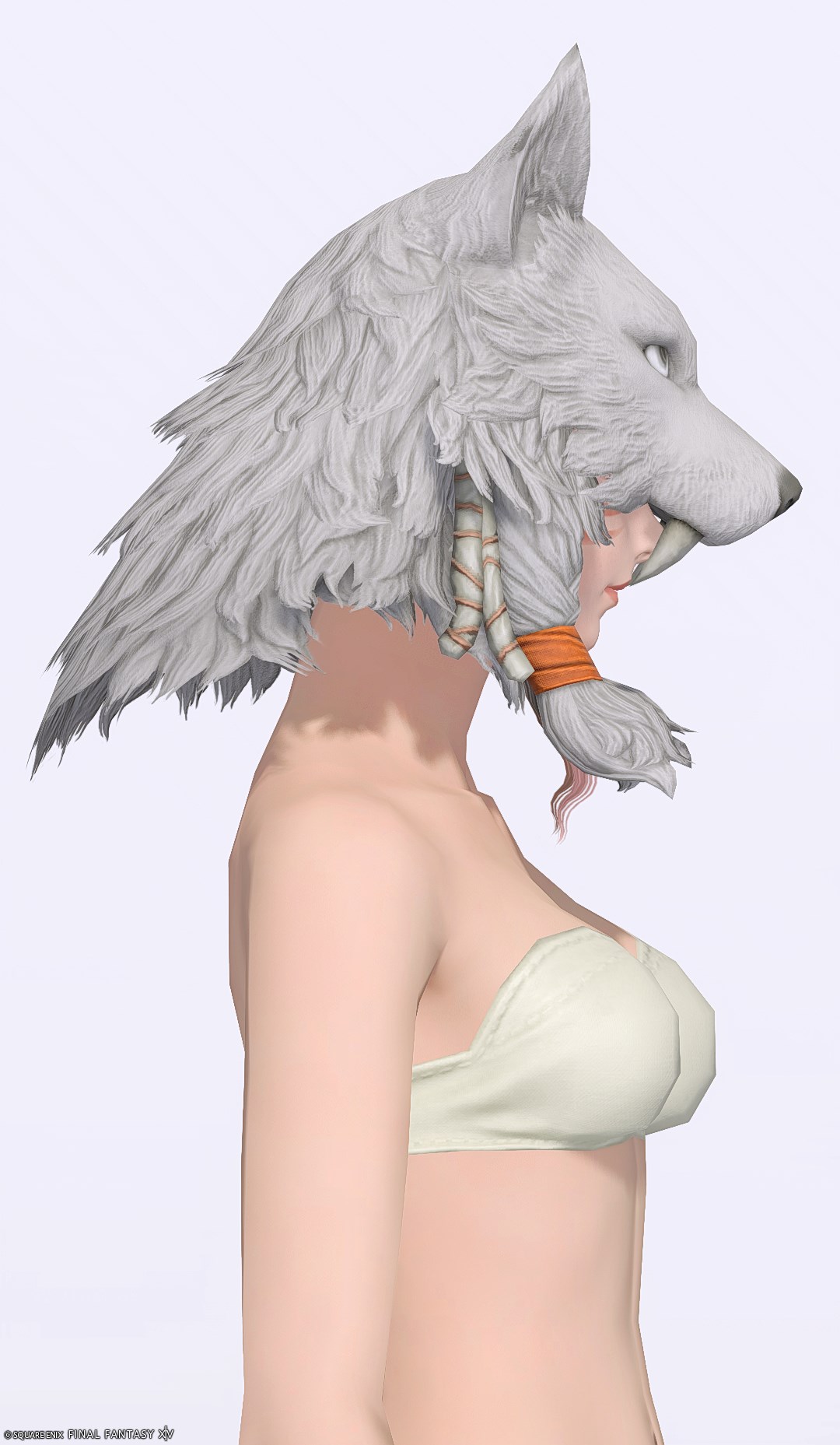 クレセントノート・ディフェンダーペルト | FF14ミラプリ - Arcanaut's Pelt of Fending - マスク/ヘッドドレス・ヘアアクセサリー/耳