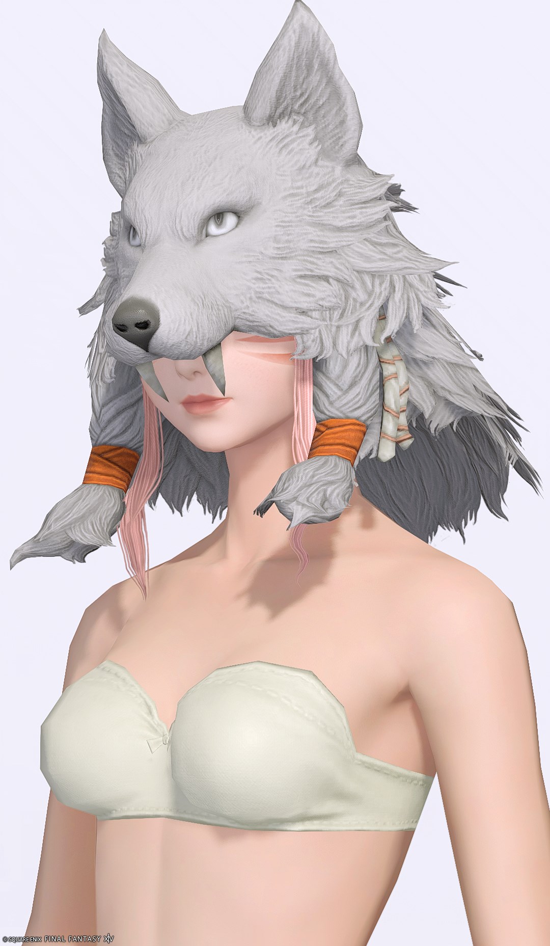 クレセントノート・ディフェンダーペルト | FF14ミラプリ - Arcanaut's Pelt of Fending - マスク/ヘッドドレス・ヘアアクセサリー/耳