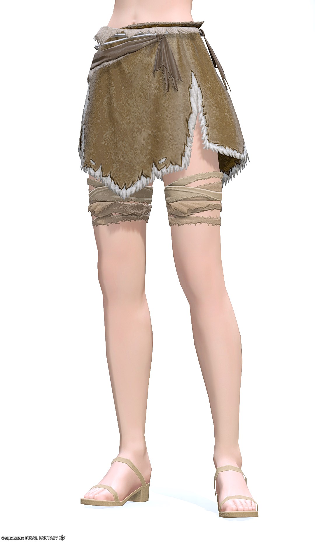 クレセントノート・ディフェンダーロインクロス | FF14ミラプリ - Arcanaut's Loincloth of Fending - スカート