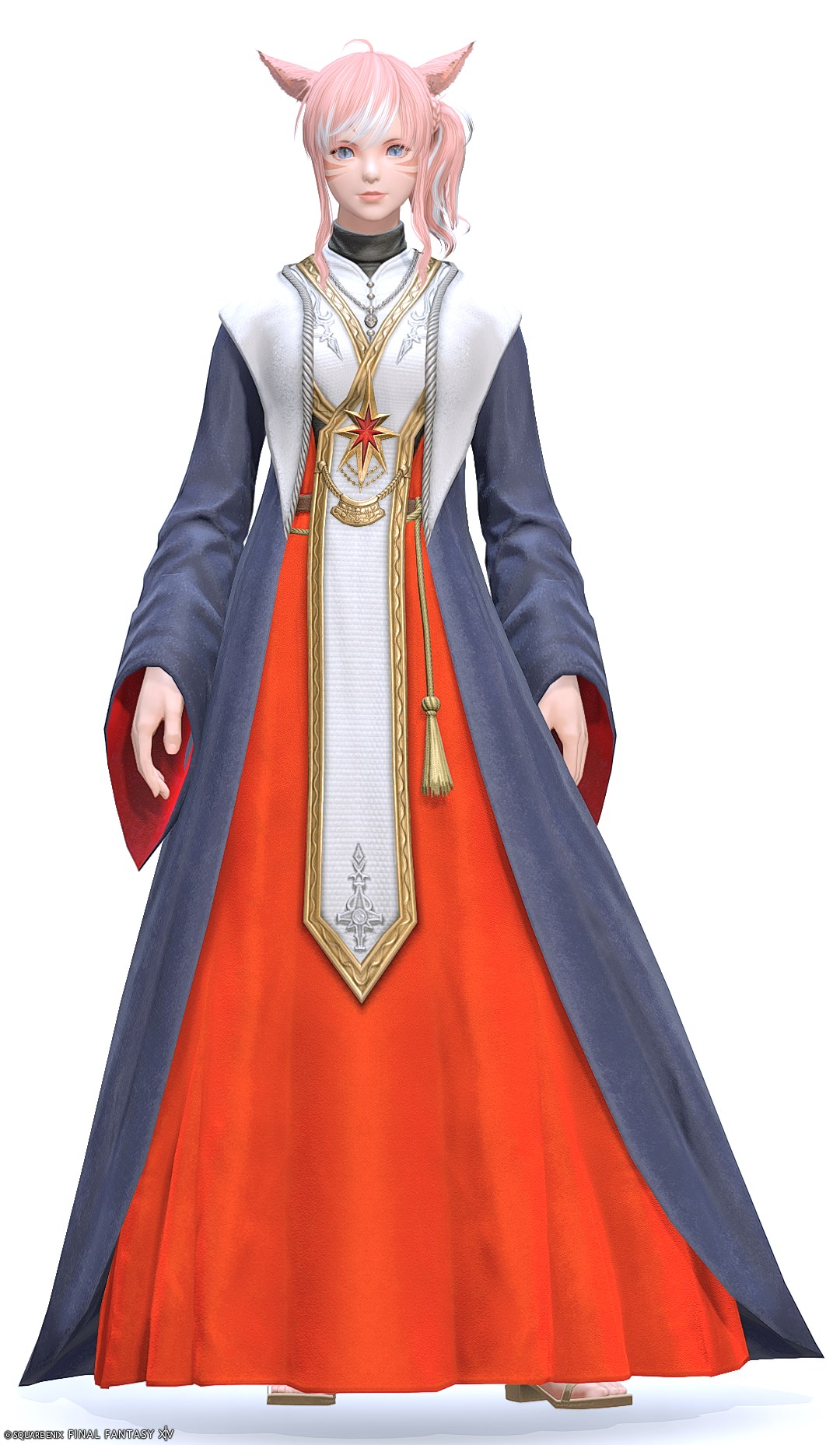 クレセントノート・ヒーラーローブ | FF14ミラプリ - Arcanaut's Robe of Healing - ローブ