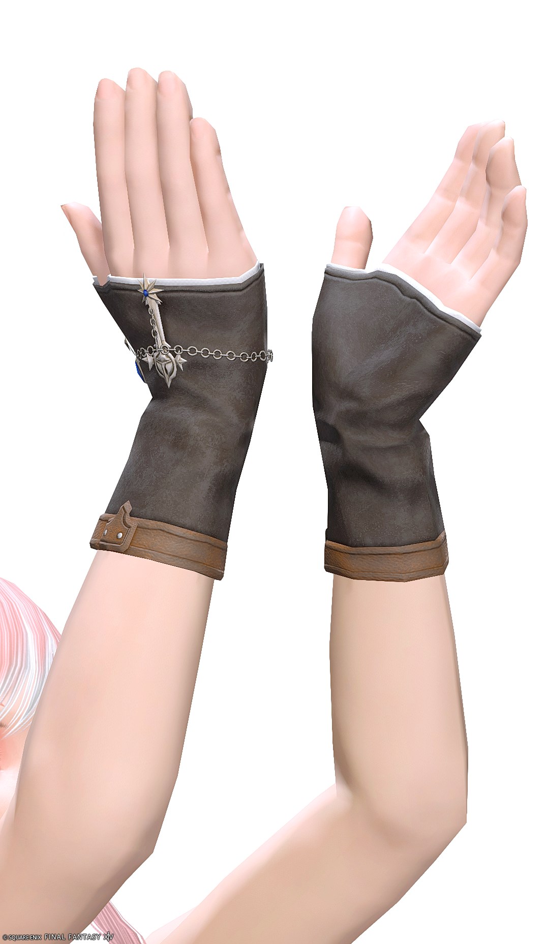 クレセントノート・ヒーラーリストグローブ | FF14ミラプリ - Arcanaut's Wristgloves of Healing - 手袋/フィンガレス