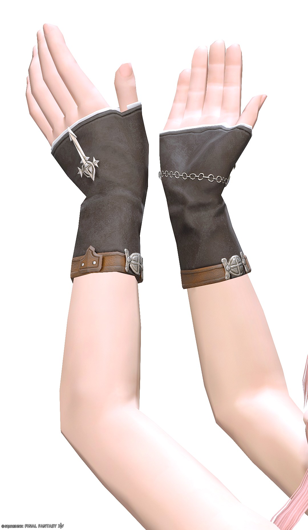クレセントノート・ヒーラーリストグローブ | FF14ミラプリ - Arcanaut's Wristgloves of Healing - 手袋/フィンガレス