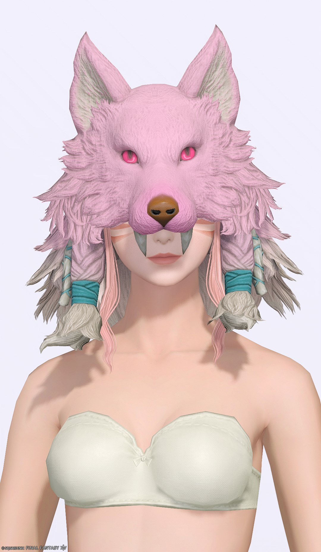 クレセントノート・スレイヤーペルト | FF14ミラプリ - Arcanaut's Pelt of Maiming - マスク/ヘッドドレス・ヘアアクセサリー/耳