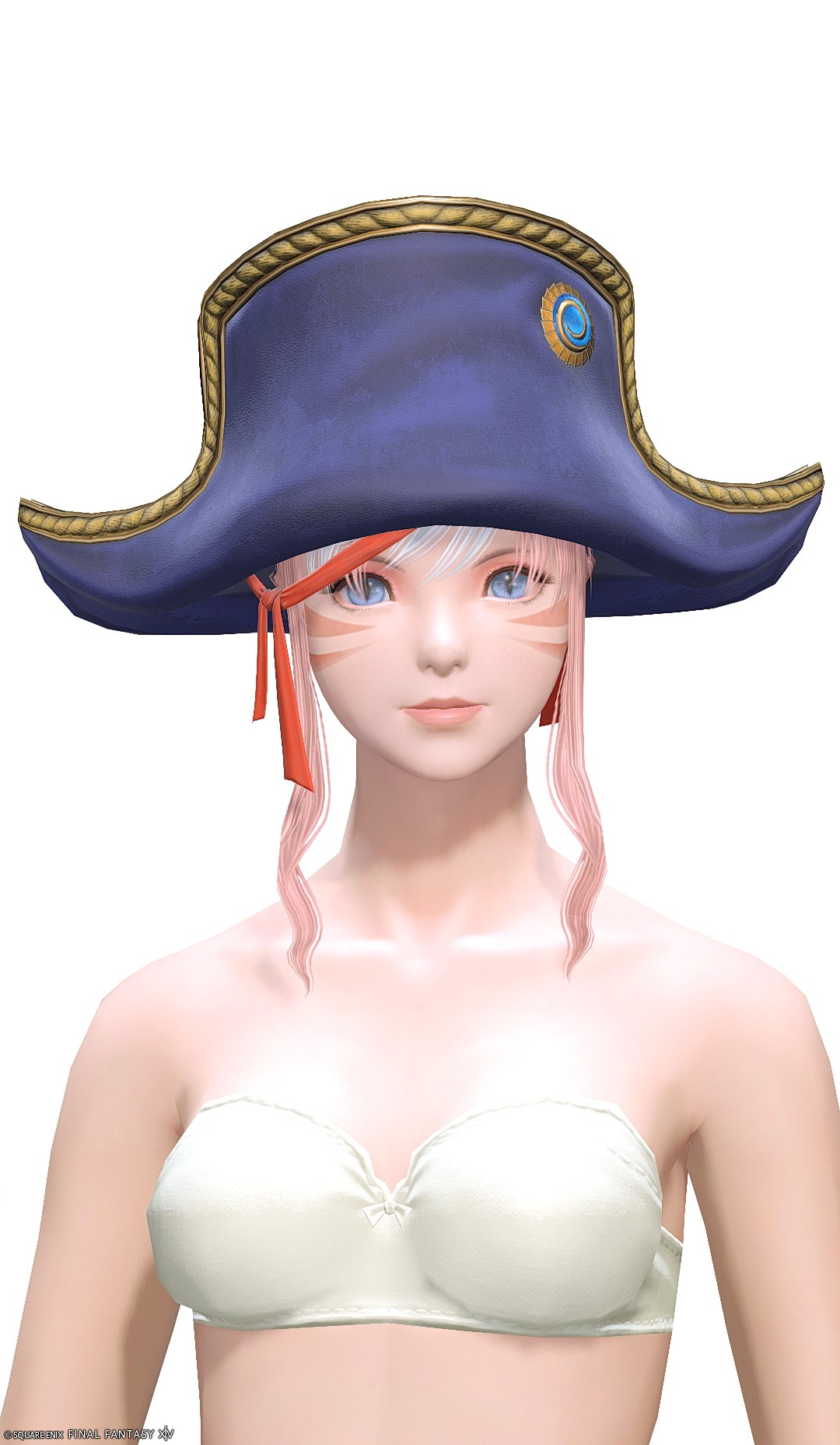 クレセントノート・ストライカーバイコーン | FF14ミラプリ - Arcanaut's Bicorne of Striking - 帽子/三角帽