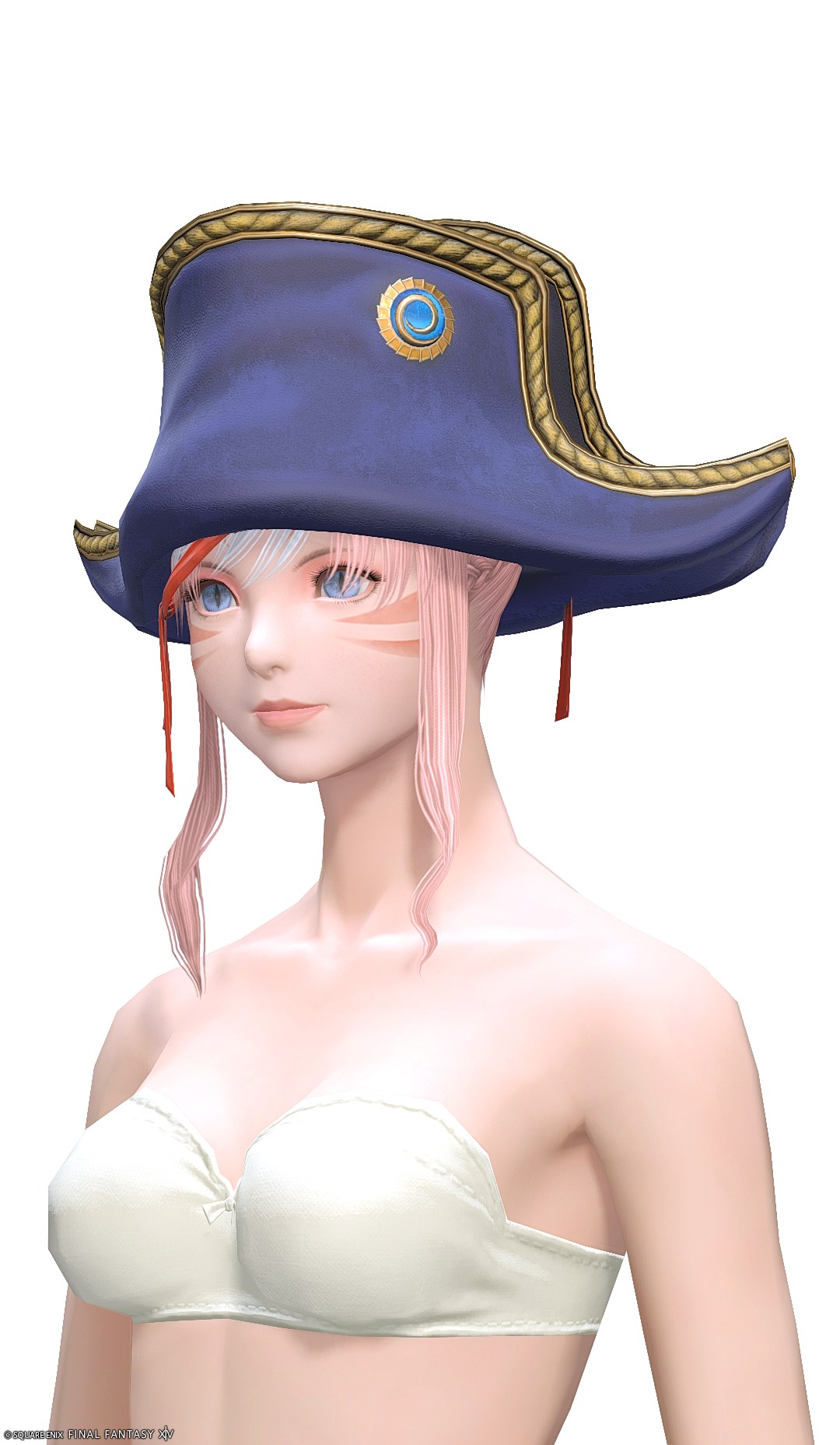クレセントノート・ストライカーバイコーン | FF14ミラプリ - Arcanaut's Bicorne of Striking - 帽子/三角帽