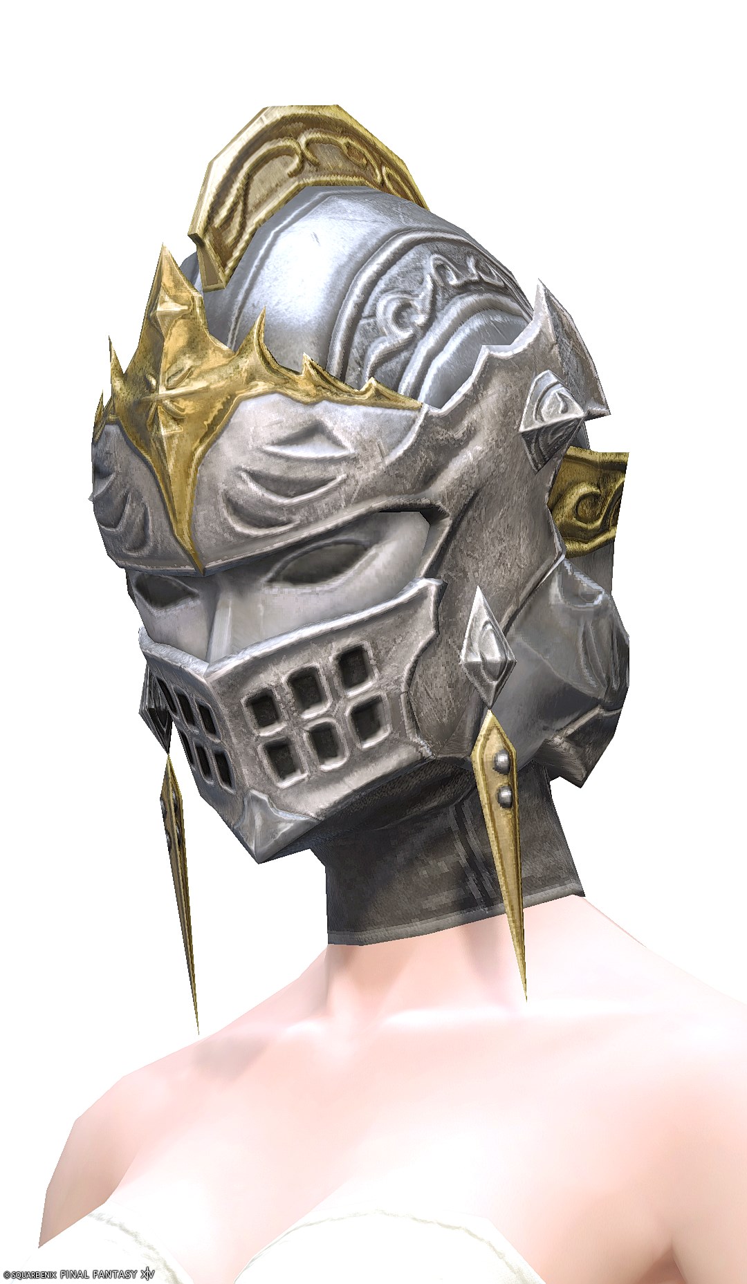 オールドキングダム・ディフェンダーヘルム | FF14ミラプリ - Archeo Kingdom Helm of Fending - 兜