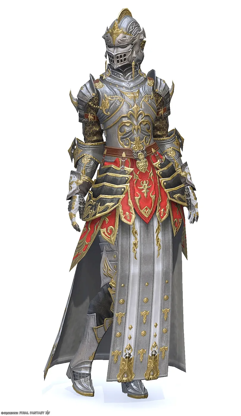 【FF14】オールドキングダム・ディフェンダー装備👗各種族での見た目・入手方法【IL710/7.05新式】