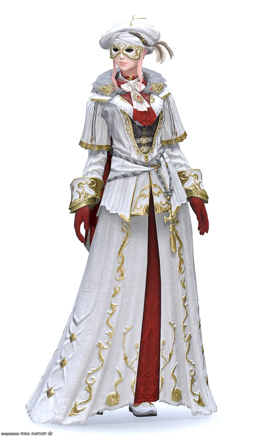 【FF14】オールドキングダム・ヒーラー装備👗各種族での見た目・入手方法【IL710/7.05新式】