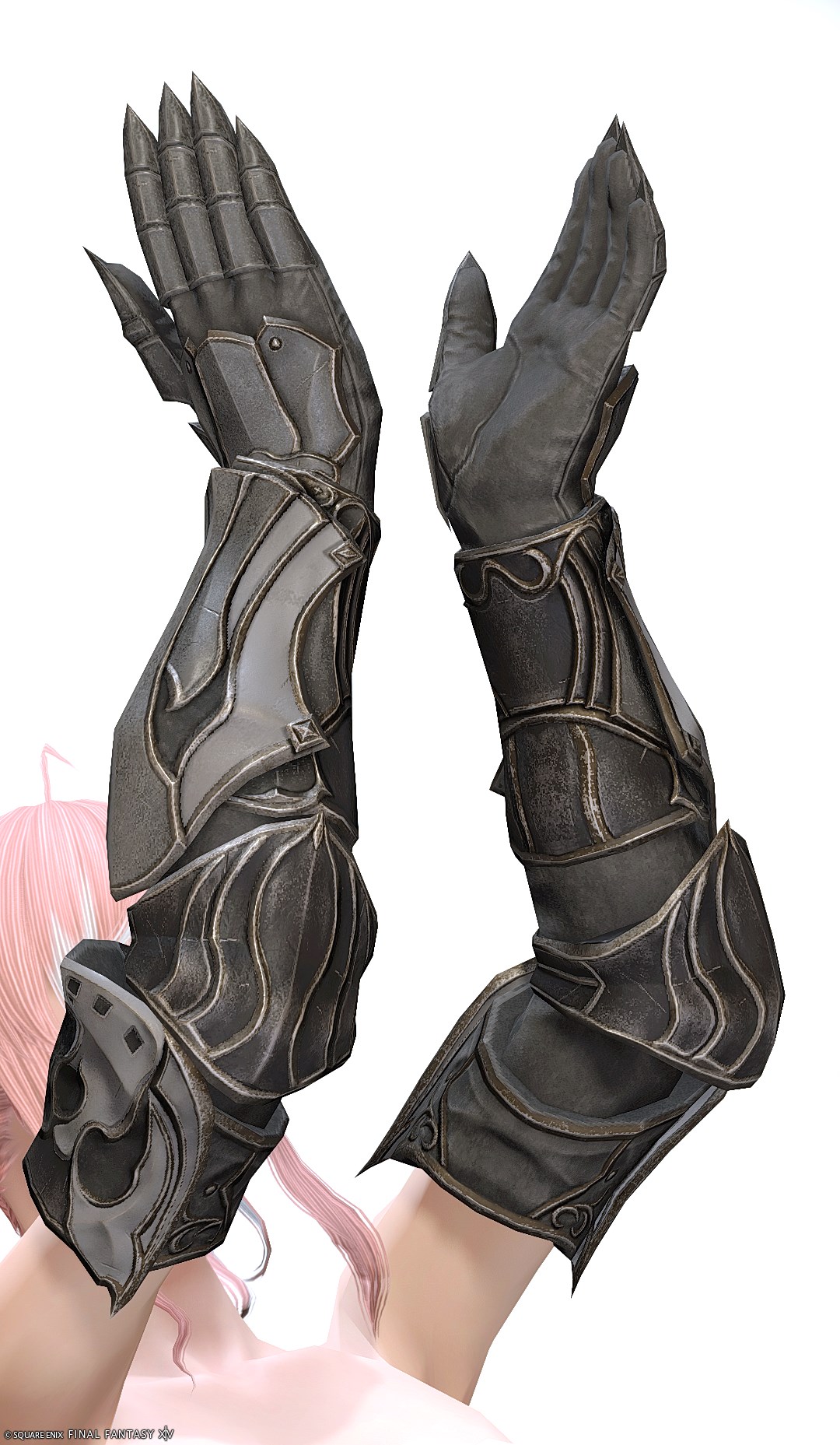 アークエンジェル・ヒーラーアームガード | FF14ミラプリ - Ark Angel's Armguards of Healing - 篭手