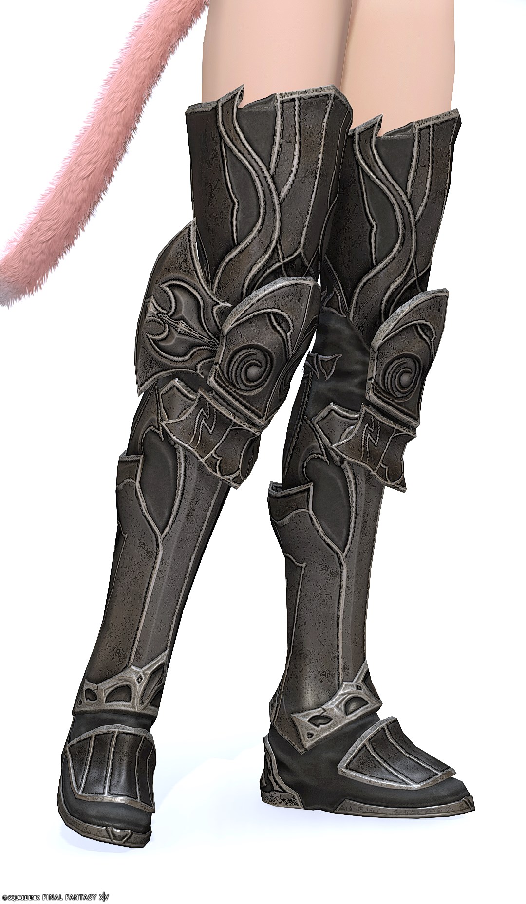 アークエンジェル・ストライカーサイブーツ | FF14ミラプリ - Ark Angel's Thighboots of Striking - 足甲
