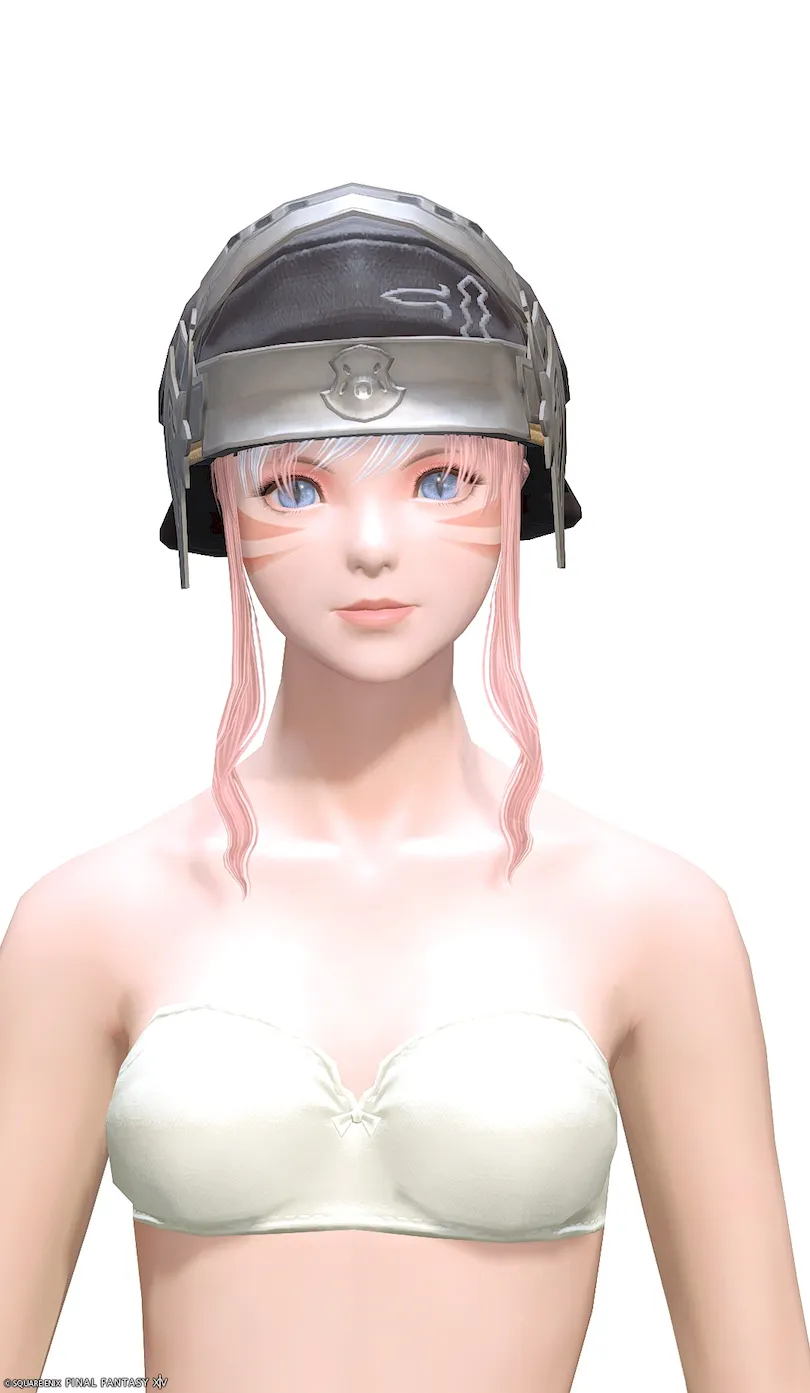 ミラプリ「アーモラーバイザー」装備ミコッテでの見た目紹介3