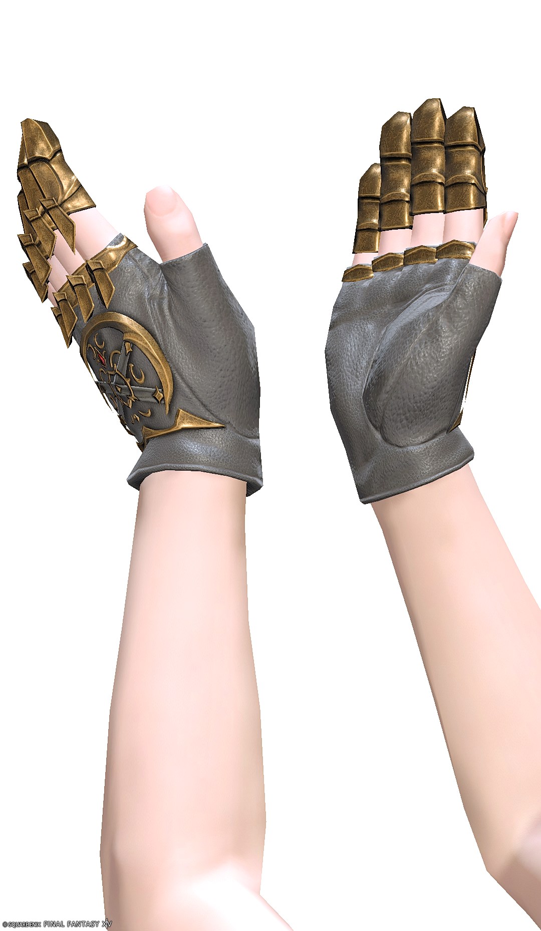 アサシン・ハーフグローブ | FF14ミラプリ - Assassin's Halfgloves - 手袋/フィンガレス