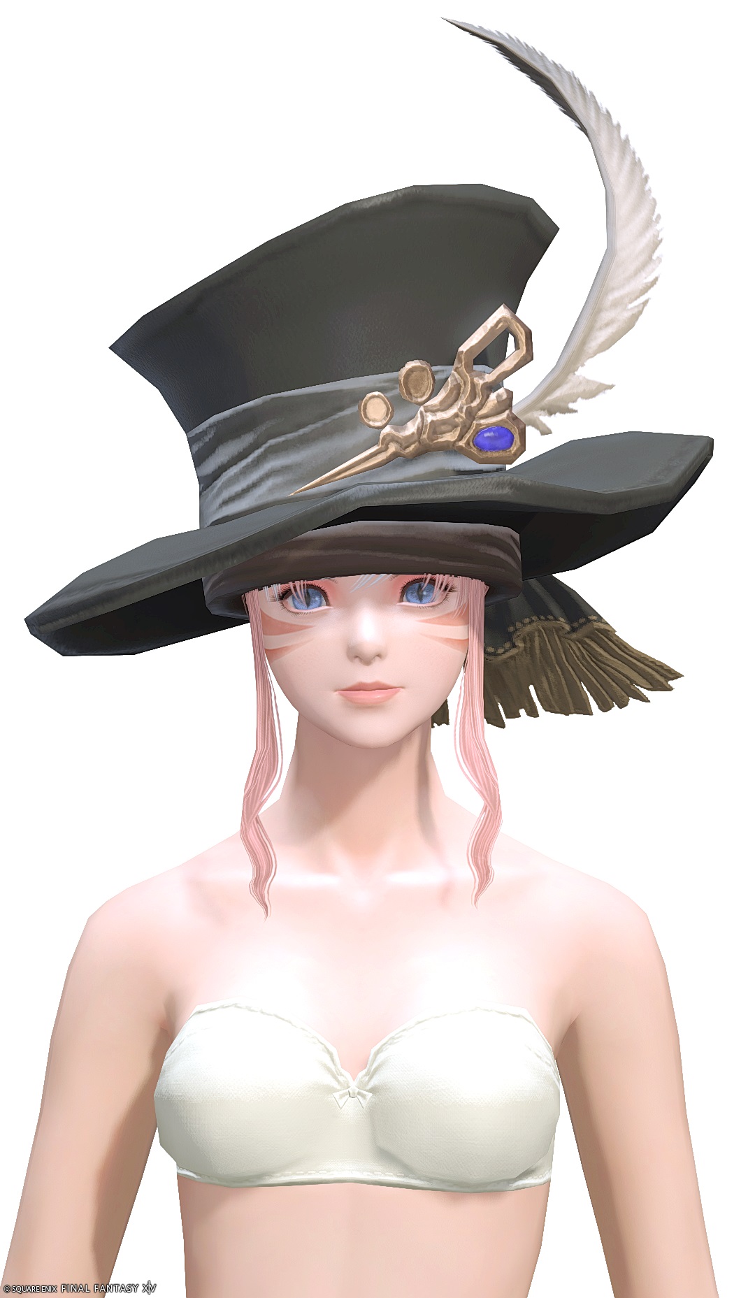 ボルトキープギブスRE | FF14ミラプリ - Augmented Boltkeep's Gibus - 帽子/ハット/シルクハット