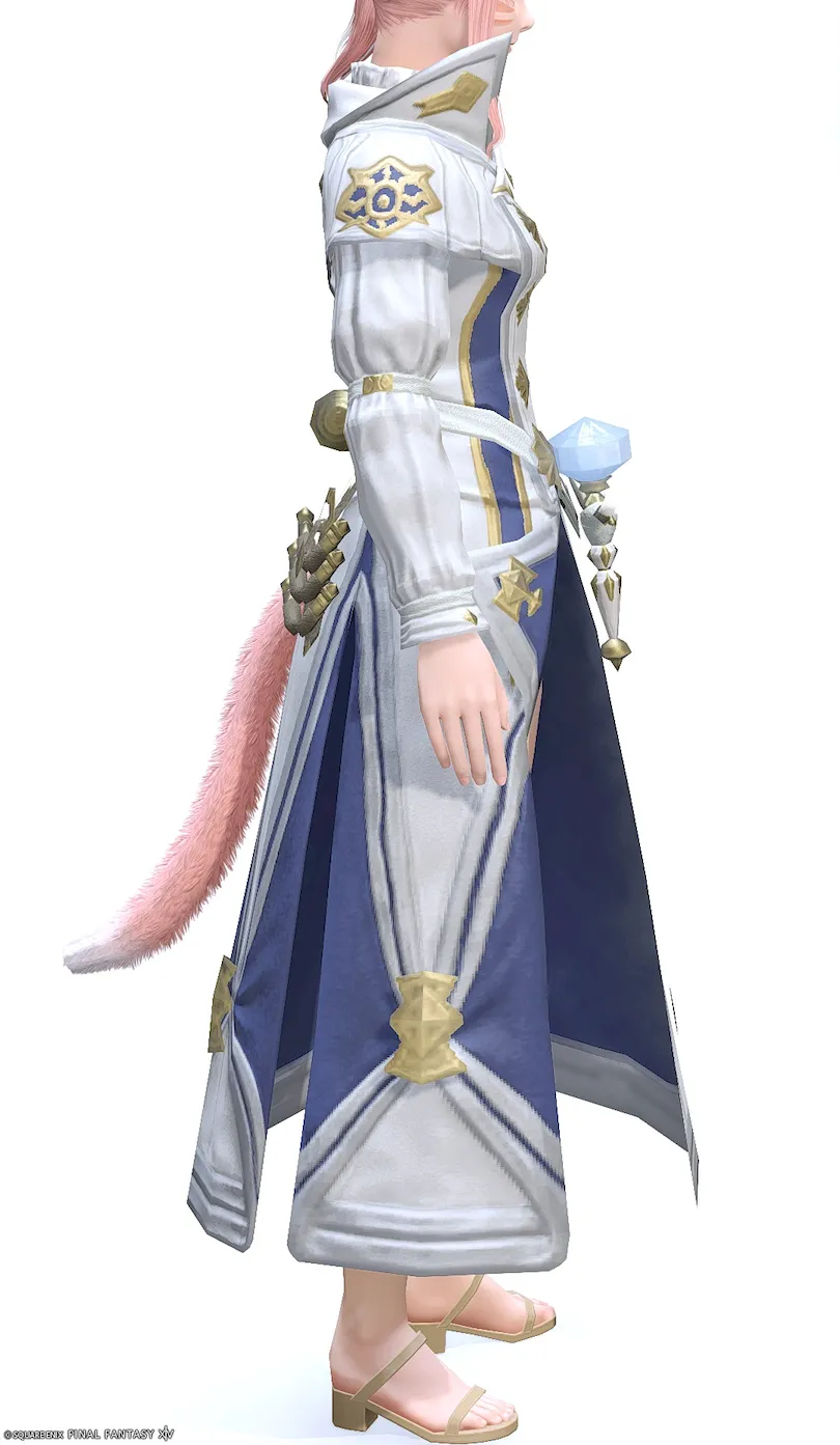 ミラプリ「コルドロンキープオーバーコートRE」装備ミコッテでの見た目紹介9