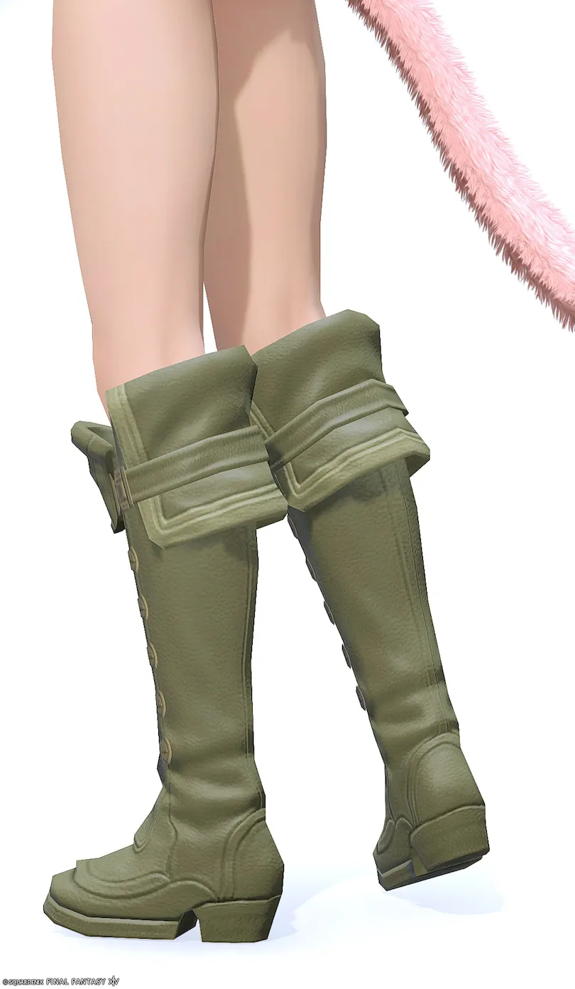 ミラプリ「コルドロンキープジャックブーツRE」装備ミコッテでの見た目紹介19