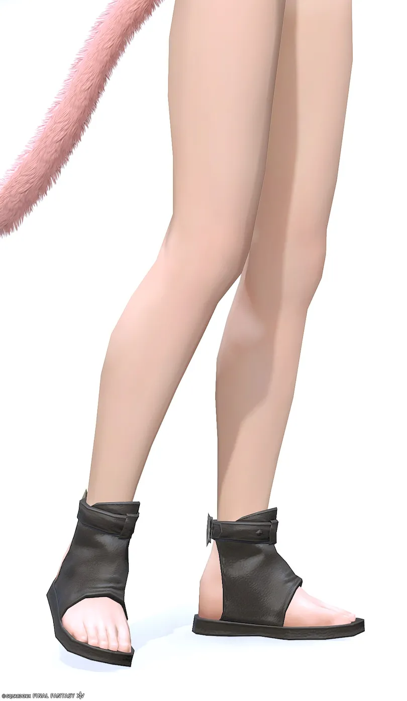 ミラプリ「フォージキープサンダルRE」装備ミコッテでの見た目紹介17