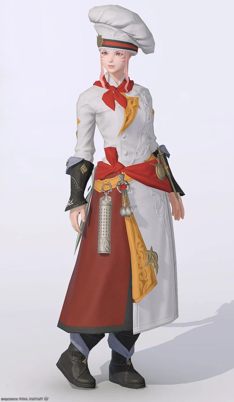 【FF14】調理師AF2装備👗各種族での見た目・入手方法【ガリーキープRE】