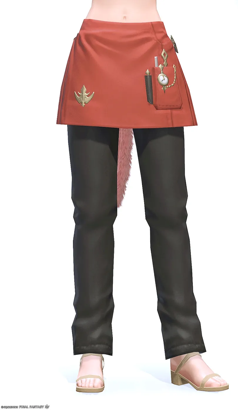 ミラプリ「ガリーキングトラウザーRE」装備ミコッテでの見た目紹介13