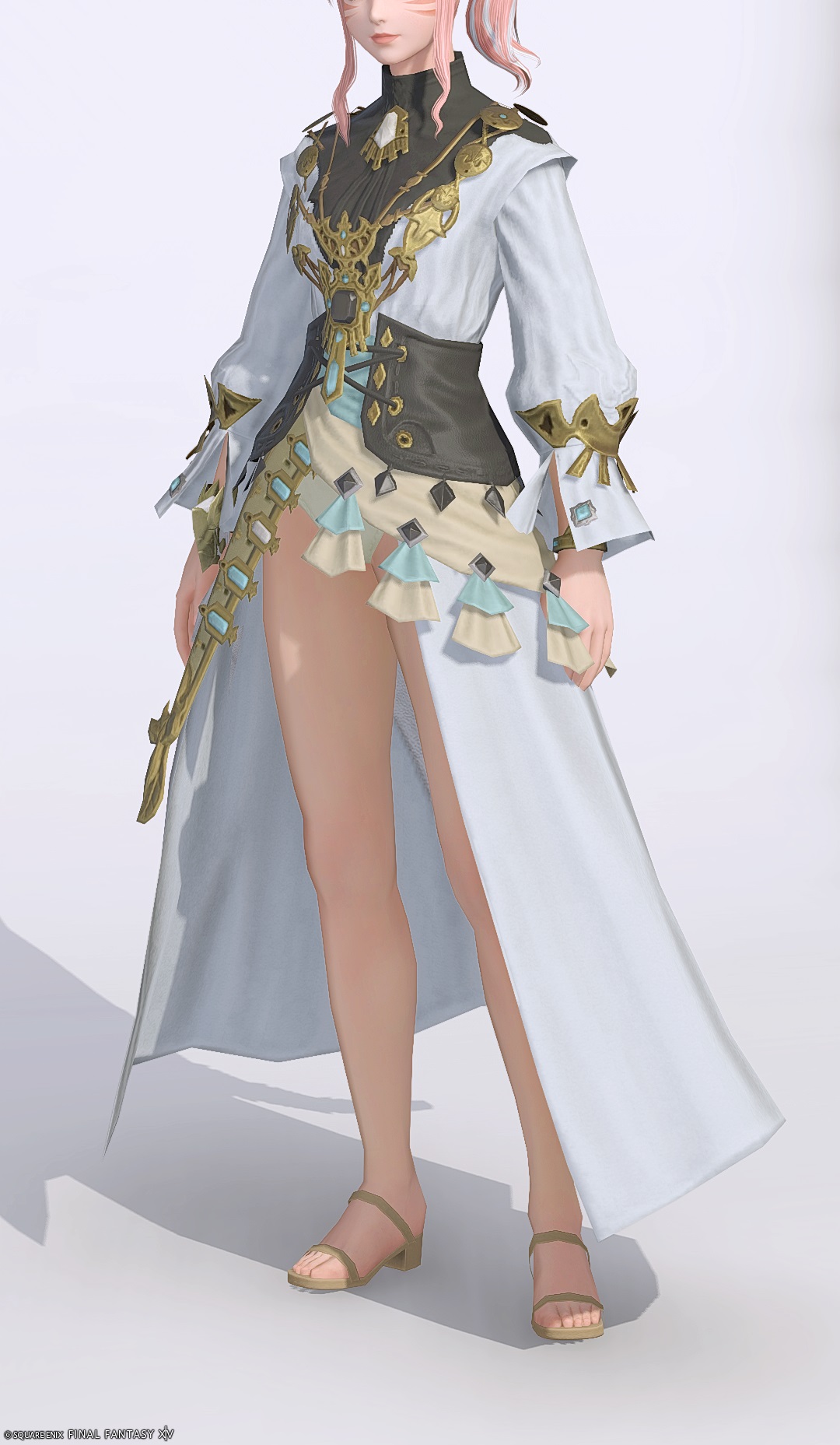ジェムキープガウンRE | FF14ミラプリ - Augmented Gemkeep's Gown - コート