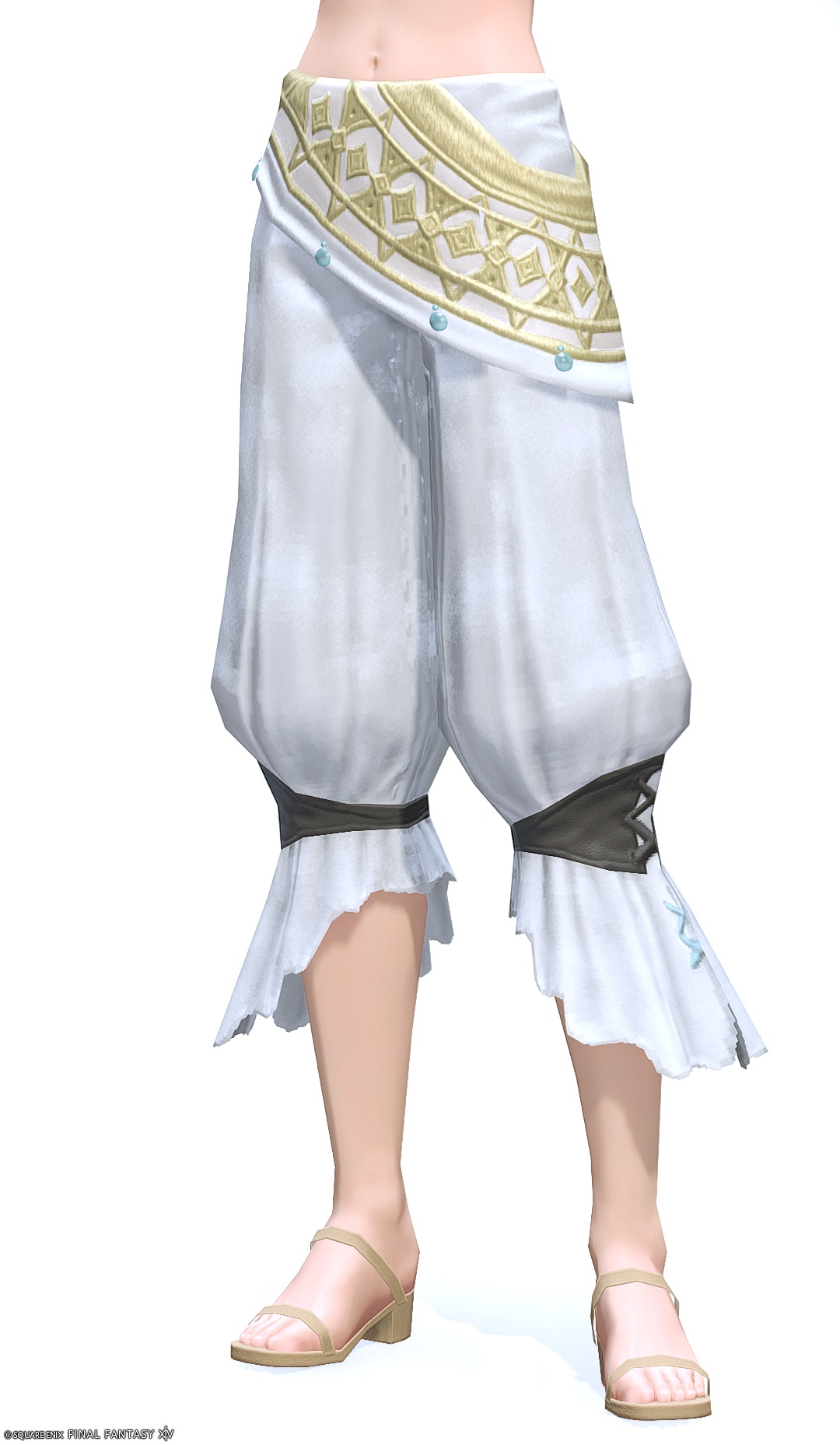 ジェムキープトラウザーRE | FF14ミラプリ - Augmented Gemkeep's Trousers - パンツ/サルエル