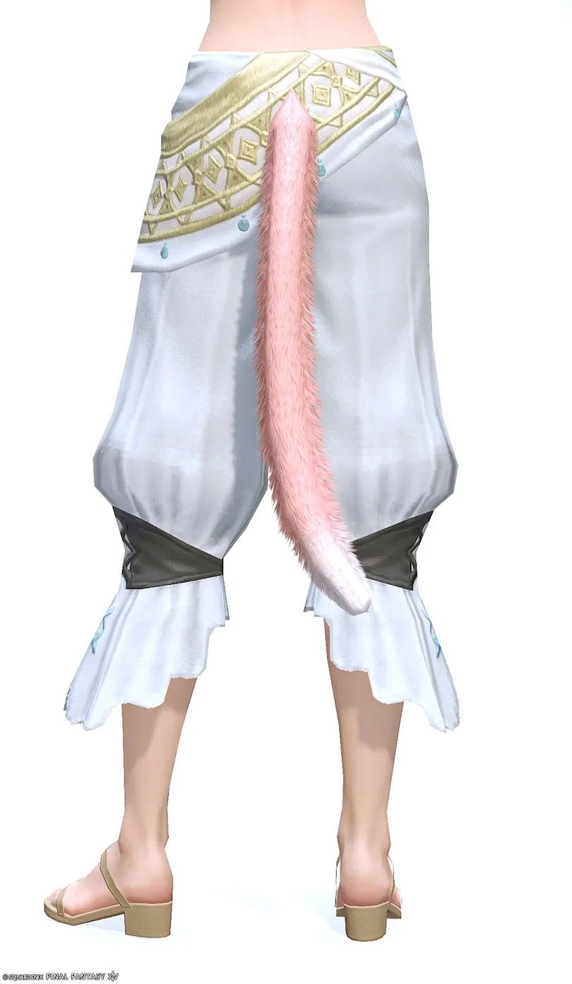 ミラプリ「ジェムキープトラウザーRE」装備ミコッテでの見た目紹介15